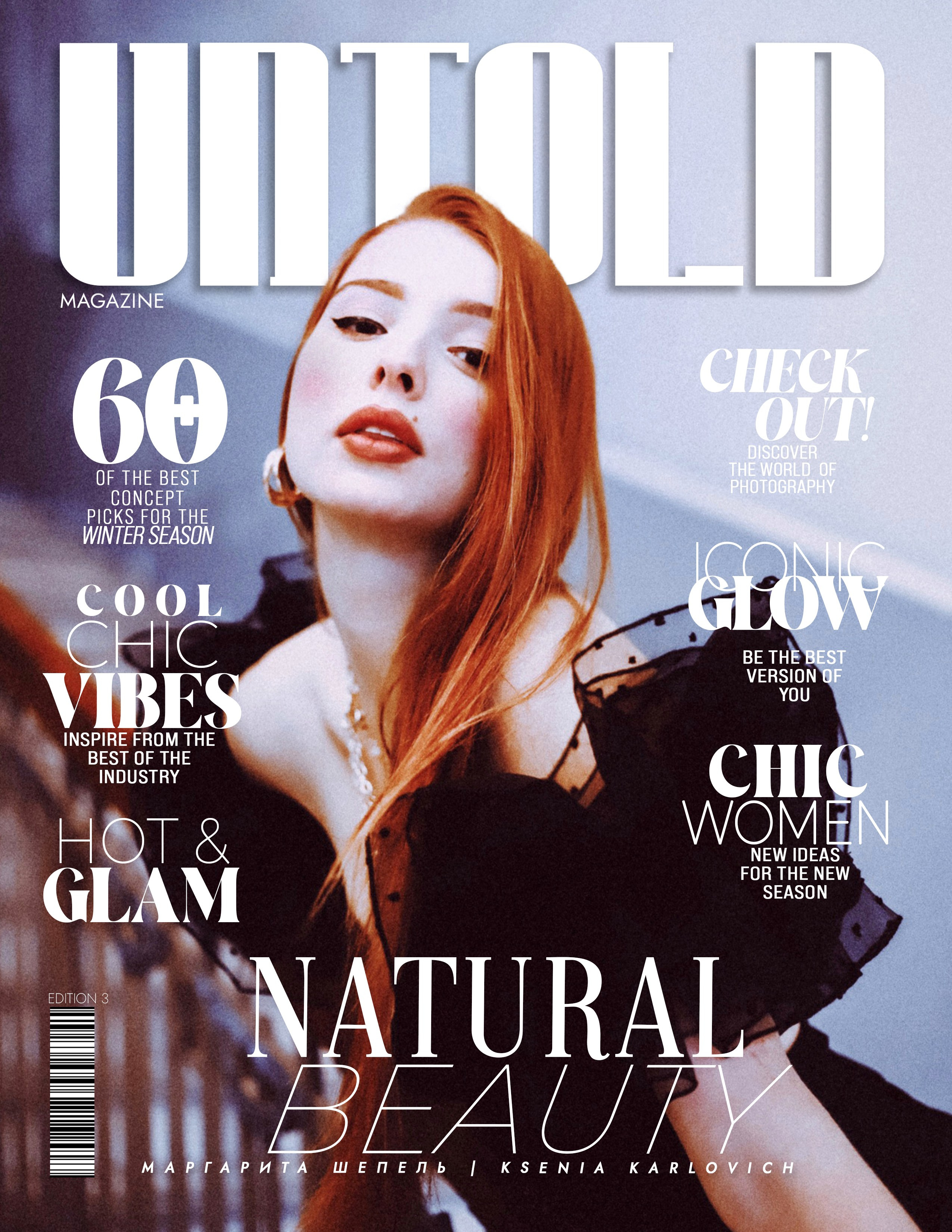 Publications. Fashion and portrait photographer worldwide