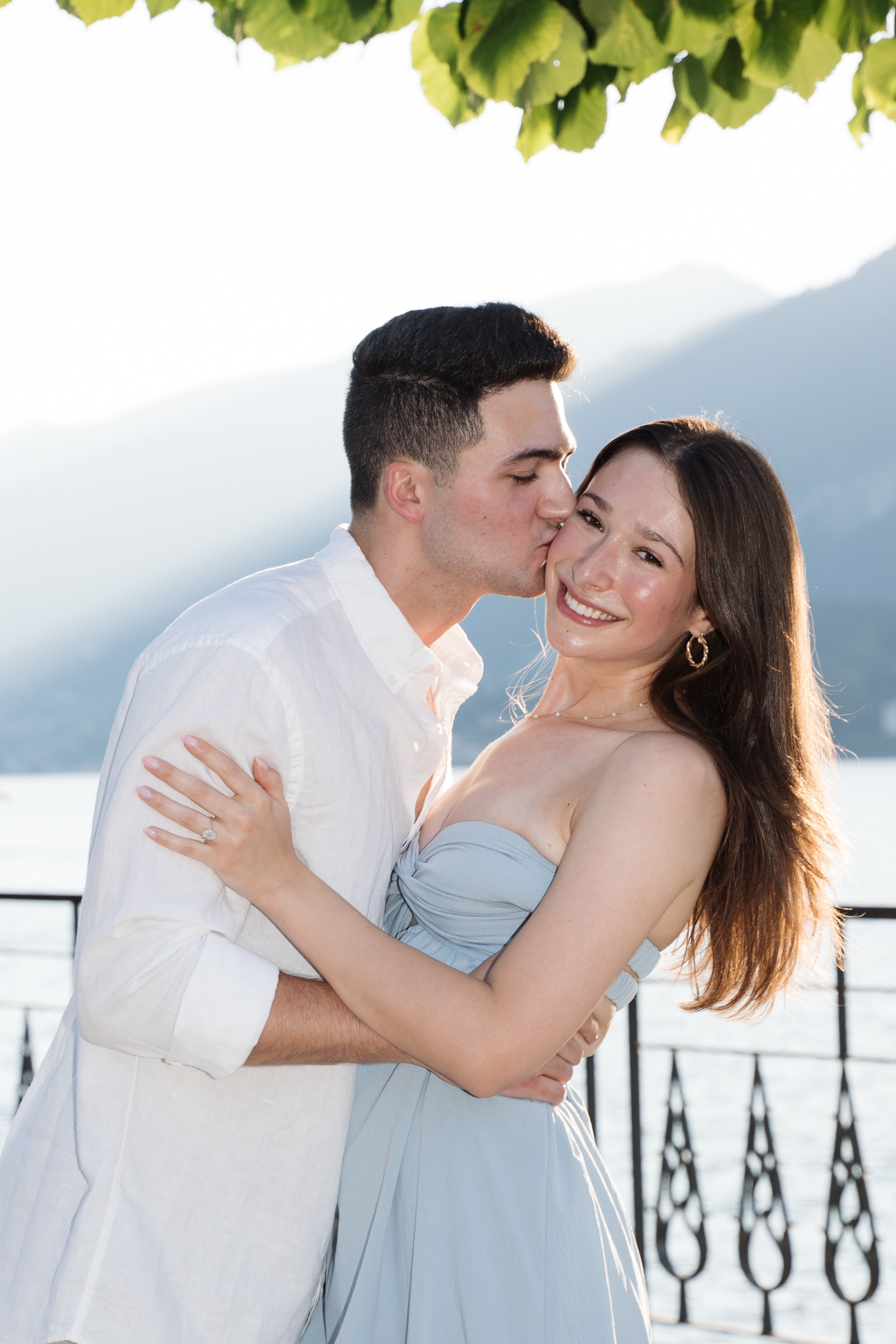 Bellagio Secret Proposal. Lake Como Proposal Photographer | Surprise Proposals & Engagements
