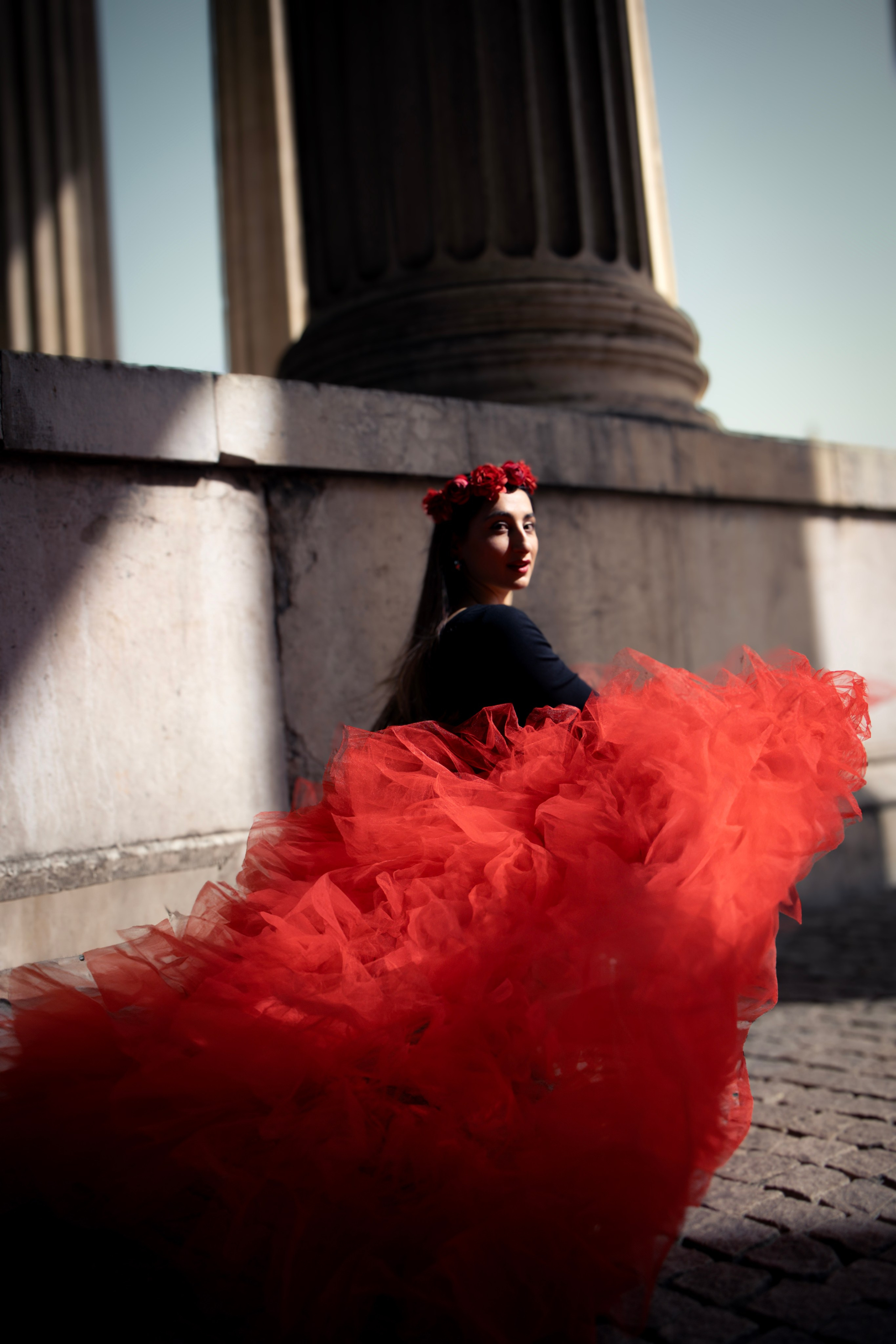 Roter Rock. Photographer in Munich