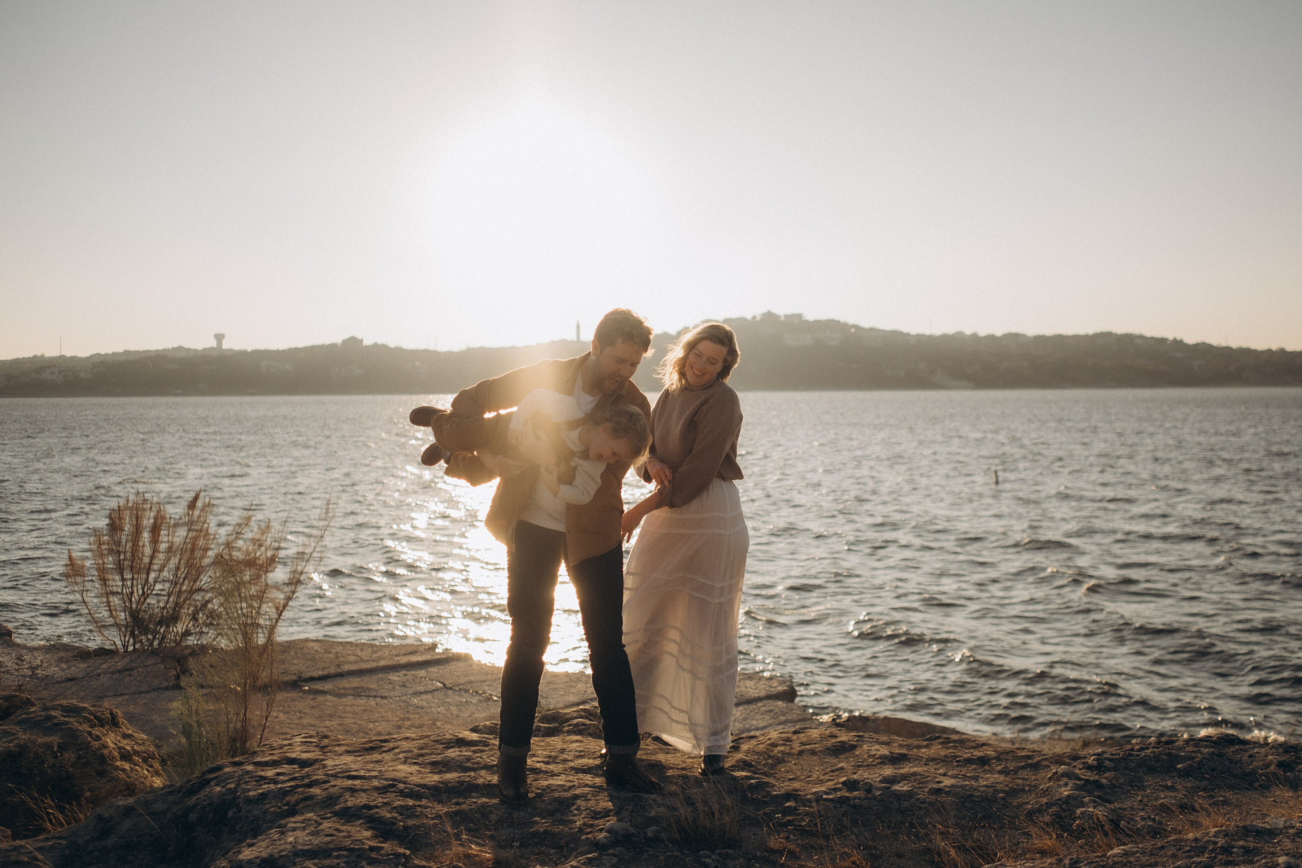 At the Lake. Lens Captures Life
