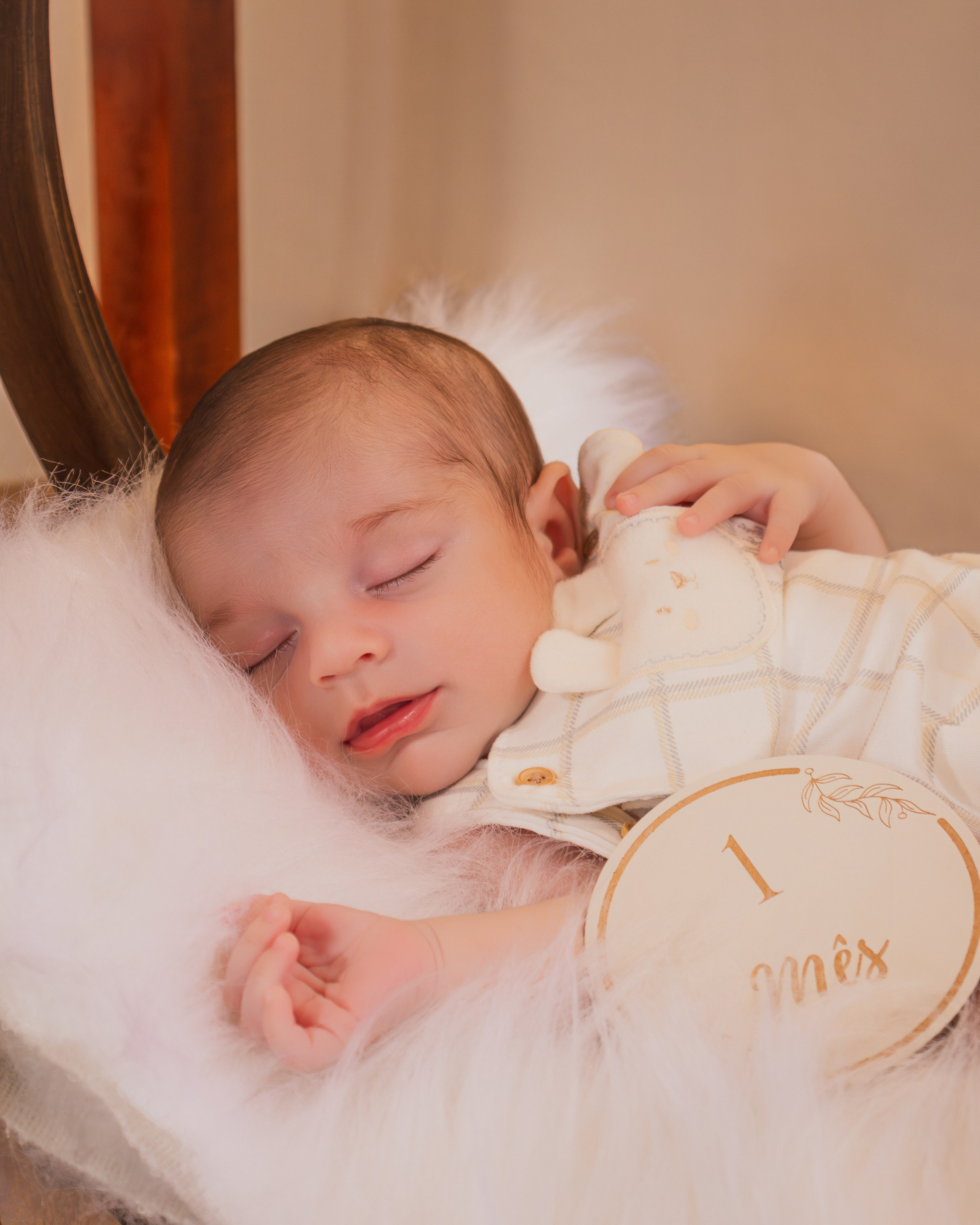 Acompanhamento do Bebê. Fotografia Mensal Infantil. Oukla Estúdio