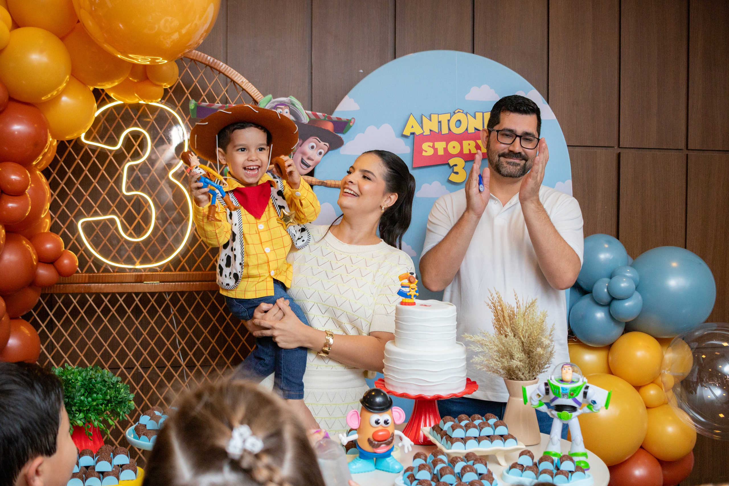 Antônio — Aniversário 3 anos. Principal