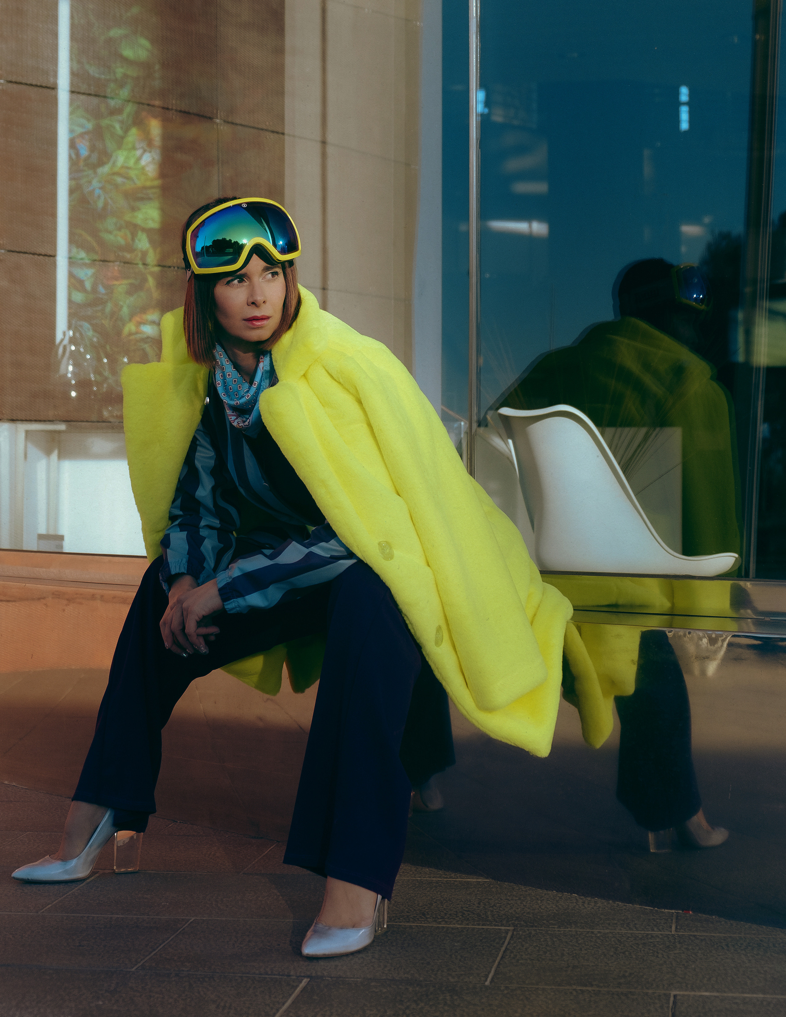 Стрит фэшн фотосессия в промышленной части Торревьехи, Аликантe | Фэшн фотограф Испания