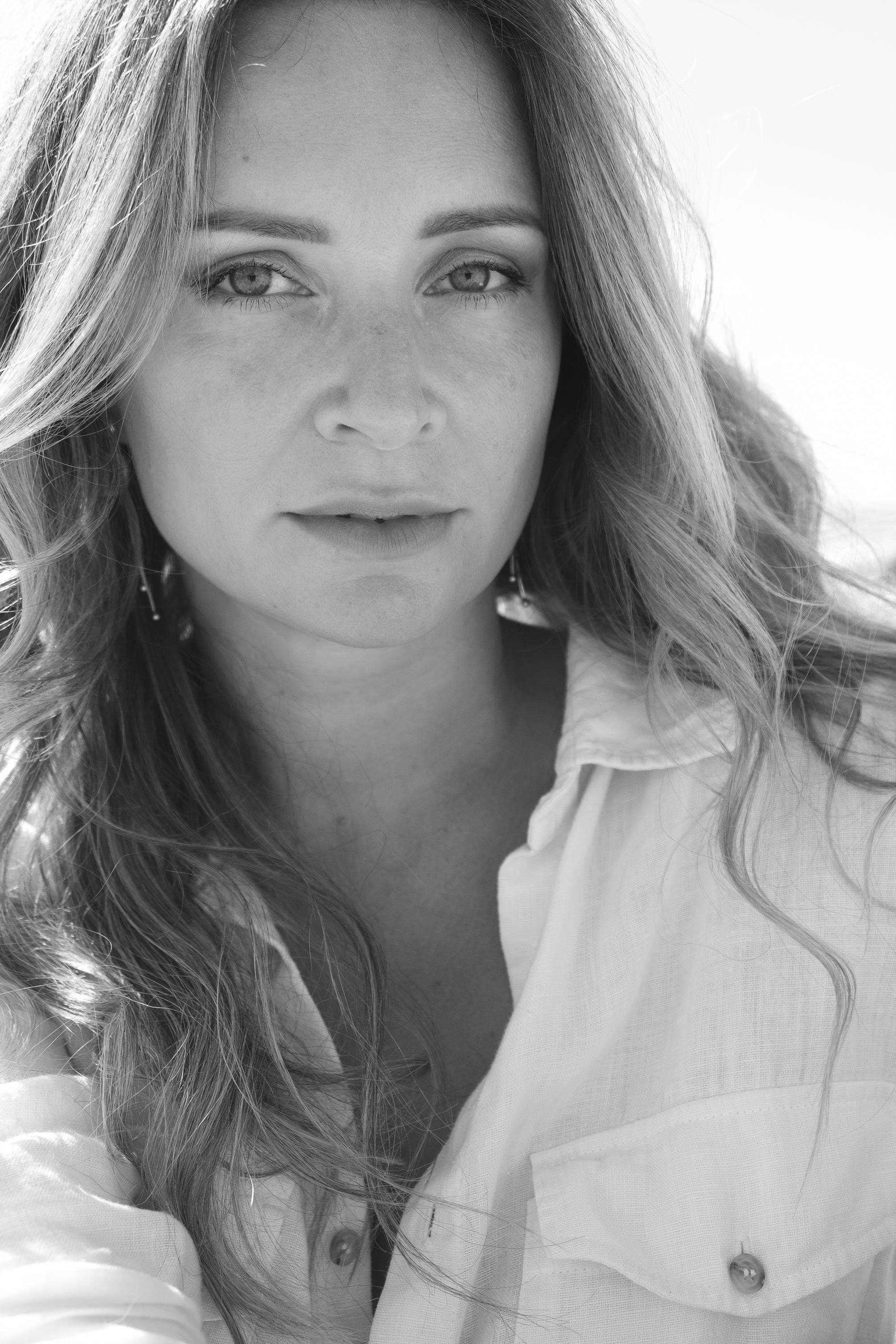 Five girls on the beach