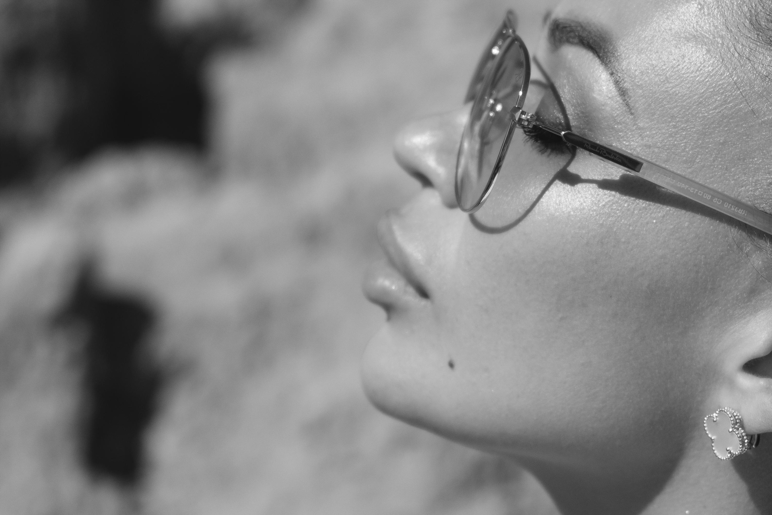 Five girls on the beach