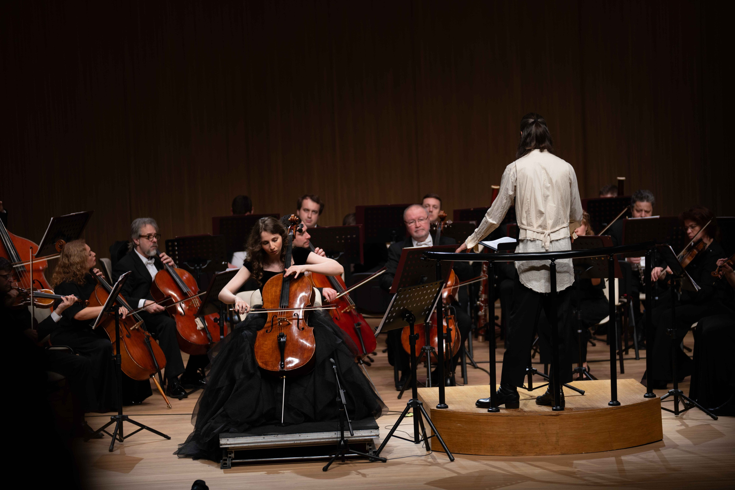 The Tchaikovsky Academic Grand Symphony Orchestra in Baku. Wedding&Event photographer Ismail Rzayev in Baku
