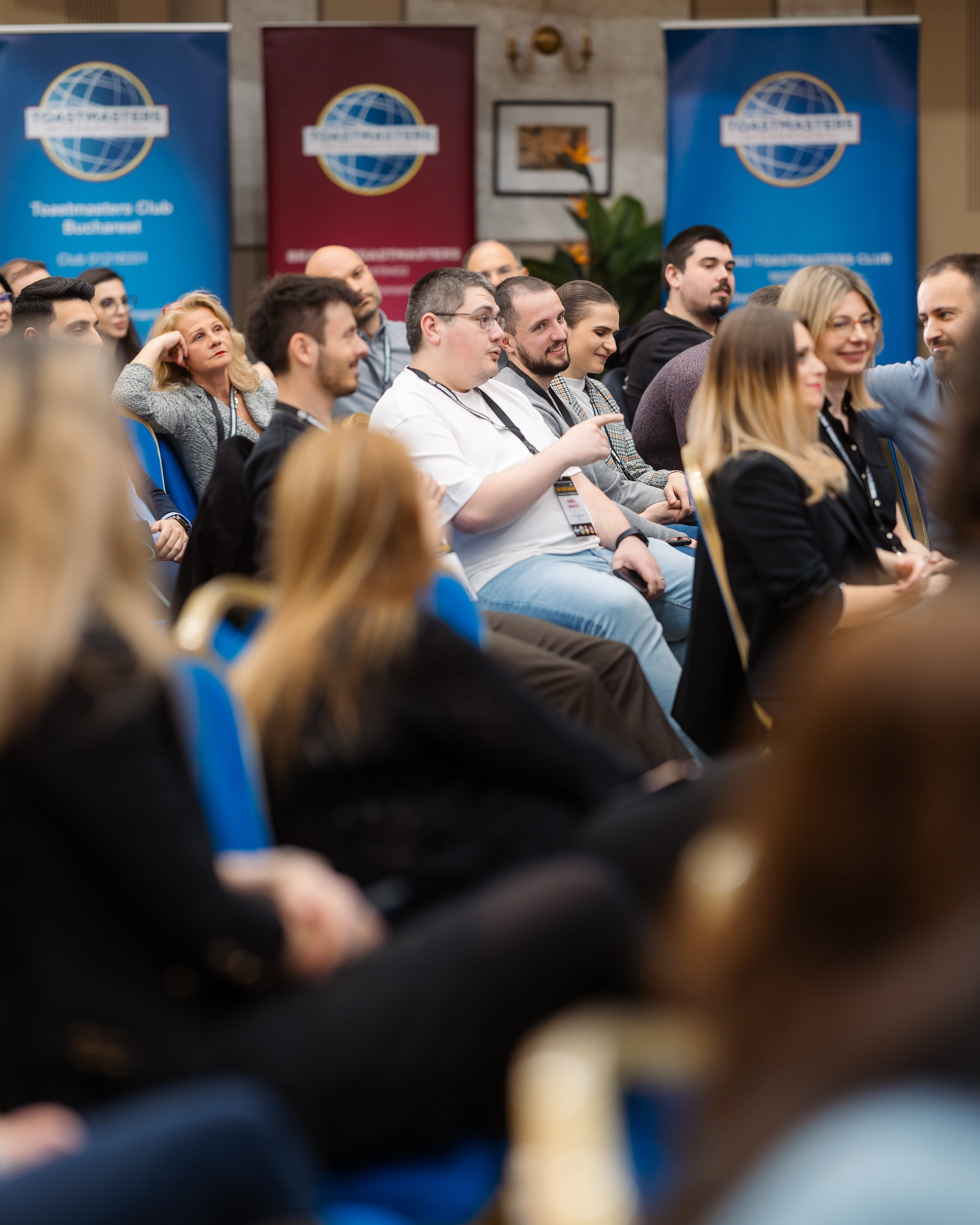 Toastmasters Conference. Marius Ciocan