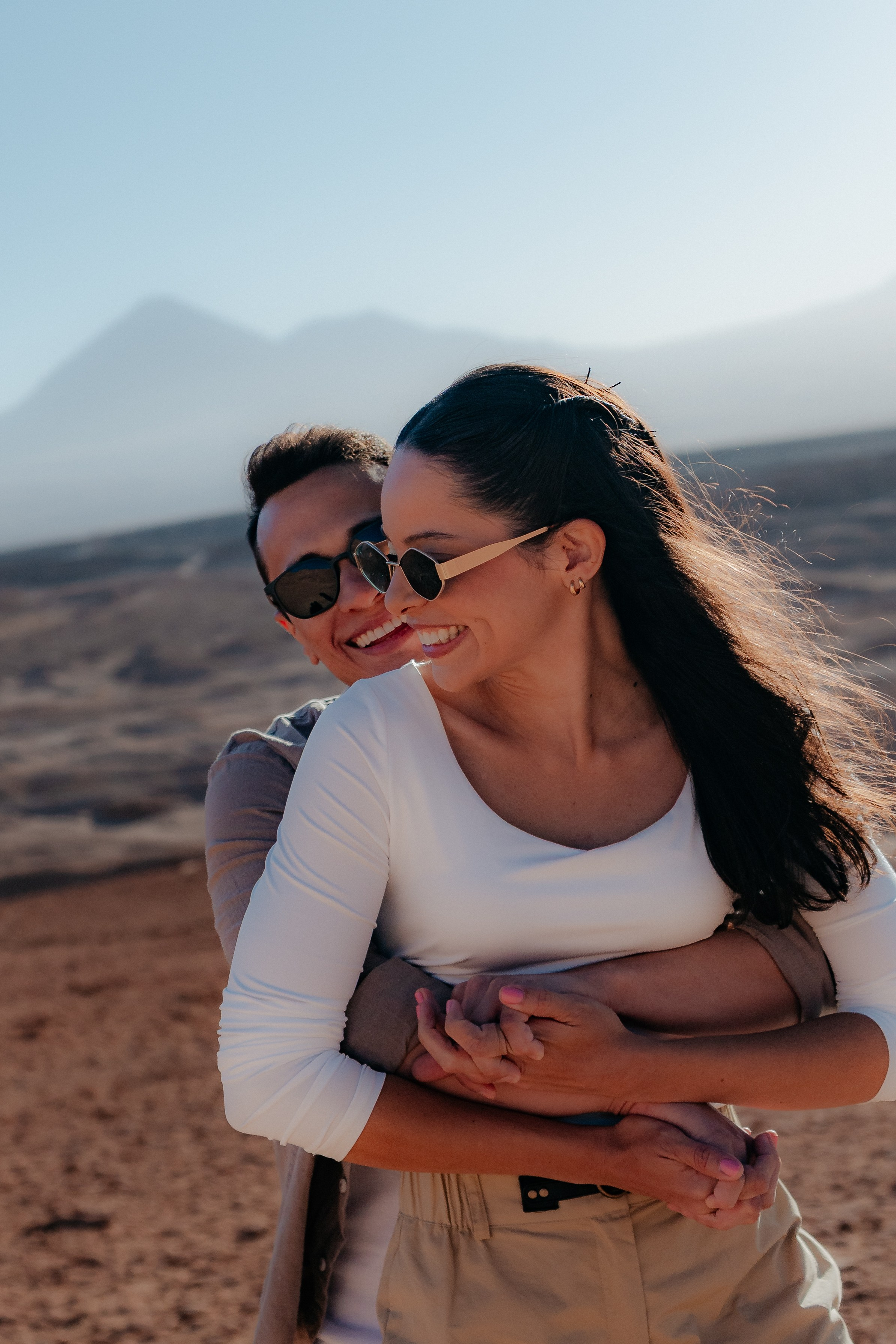 Sessão casual no Vale dos Cogumelos. Fotógrafo em San Pedro de Atacama
