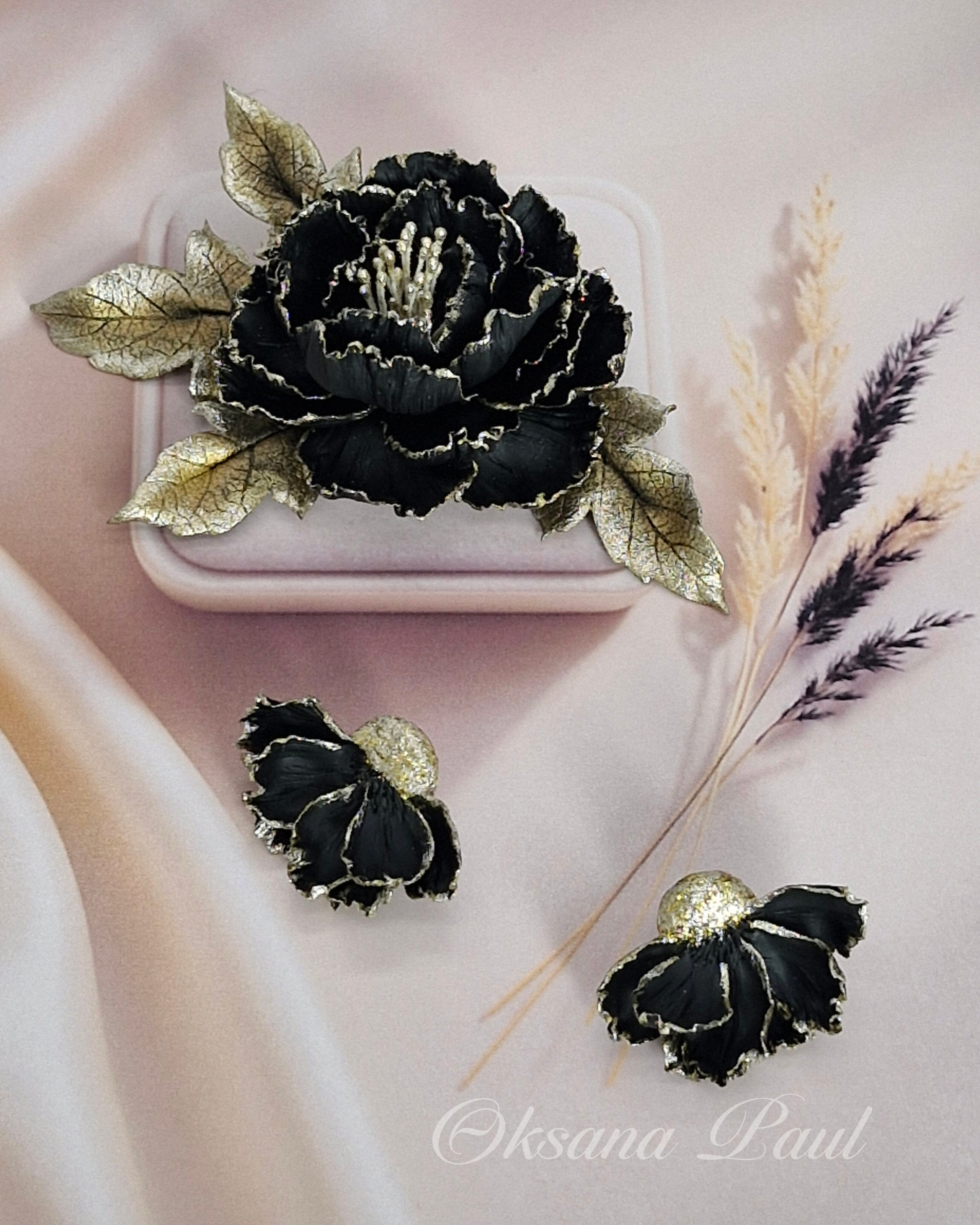 Магия чёрного / Magie des Schwarztons ➜. Oksana Paul-Gardinen-Design Oksana Paul ✧ Art of Gardinen & Textile Design ✧ Polymer Clay Art & Handmade Creatures