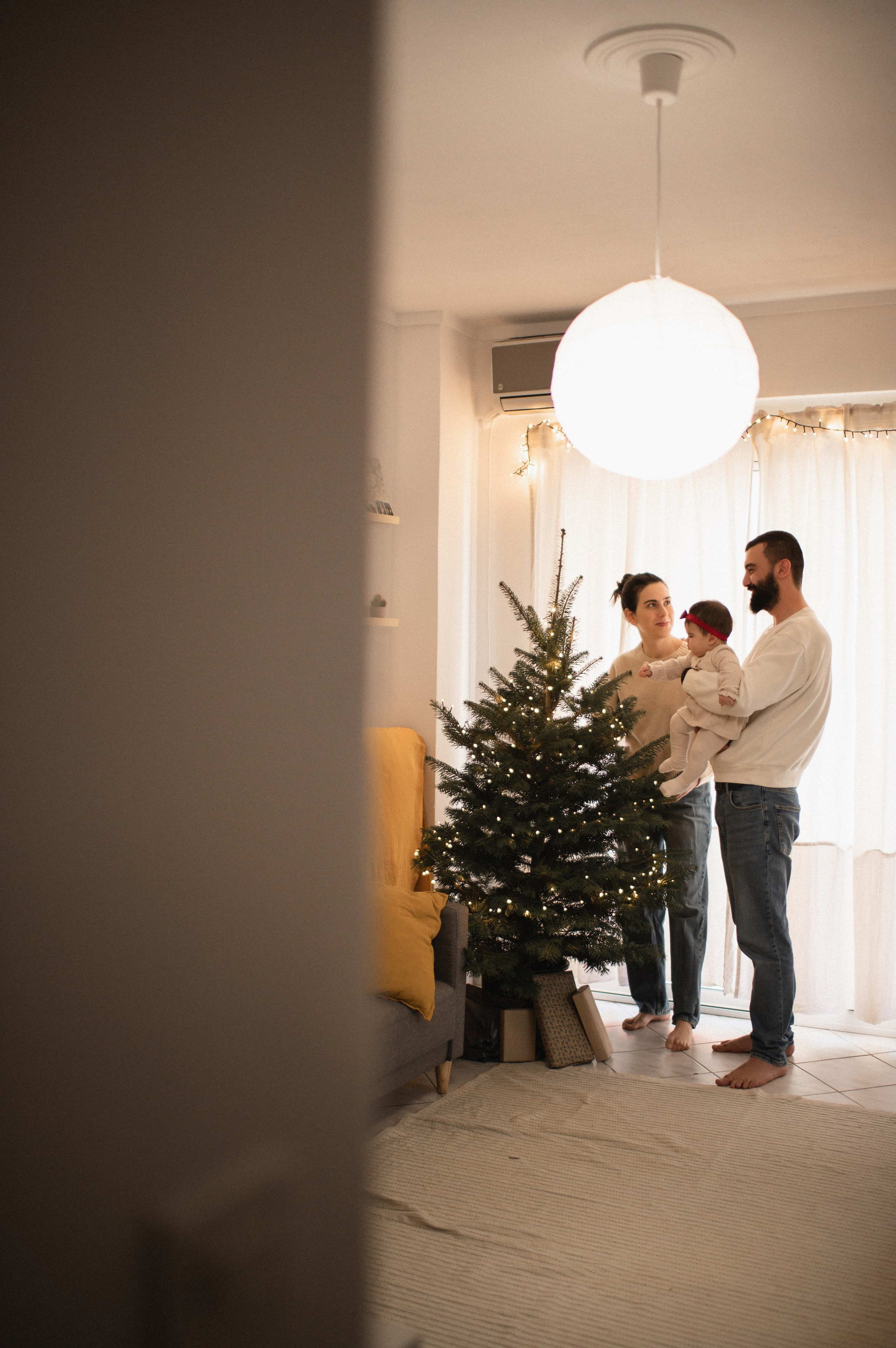 First Christmas. Семейная, детская, портретная и предметная фотосъемка в Салониках