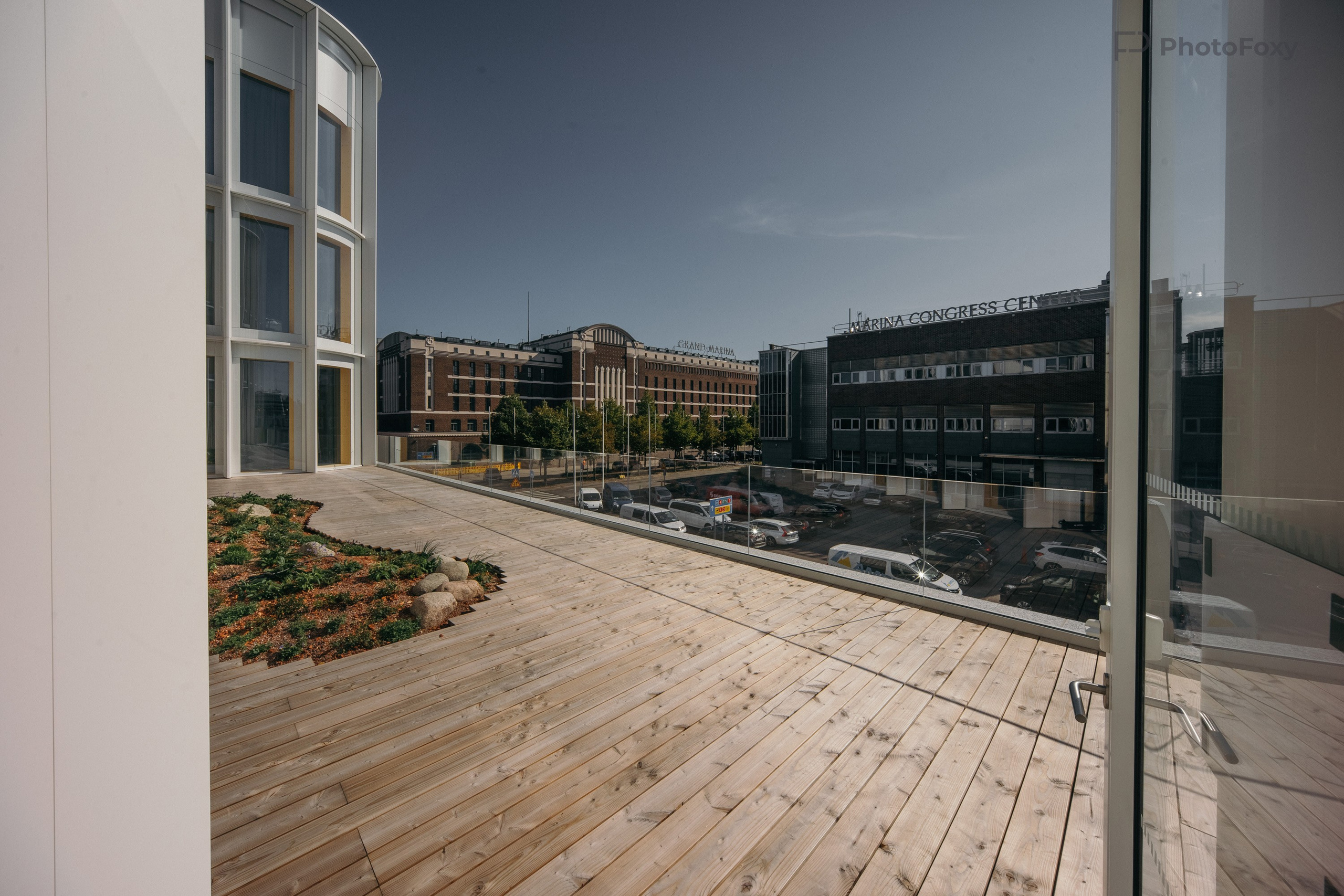 Hotelli Pier 4:n kattoterassi, Sokos. Valokuvaaja Lahti, Helsinki Elena Salonen