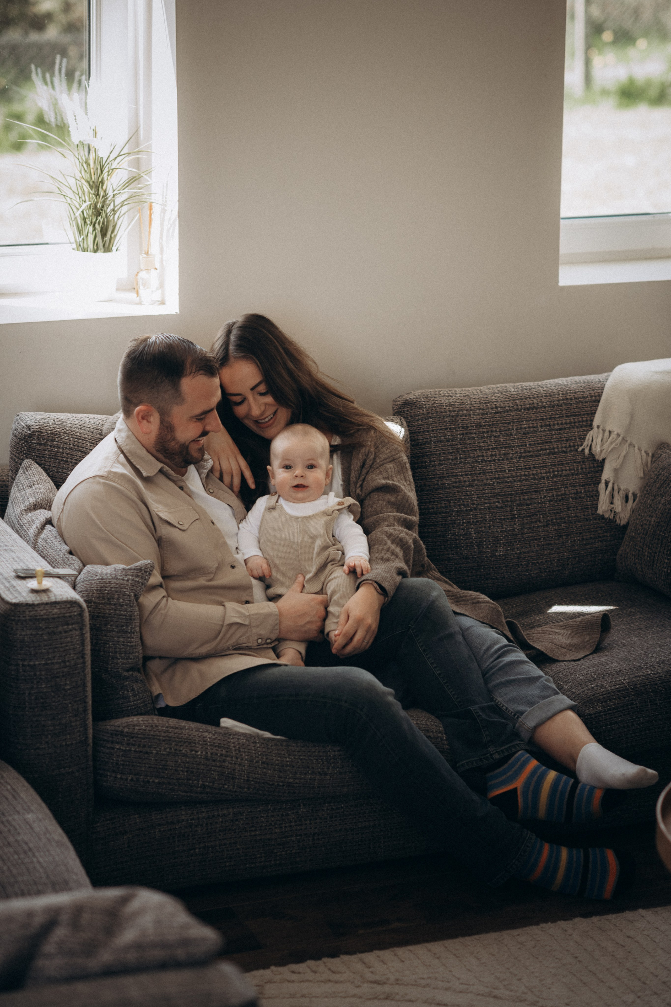 Family photoshoot with baby Daire. Wedding & Family photographer in County Donegal and Dublin, Ireland