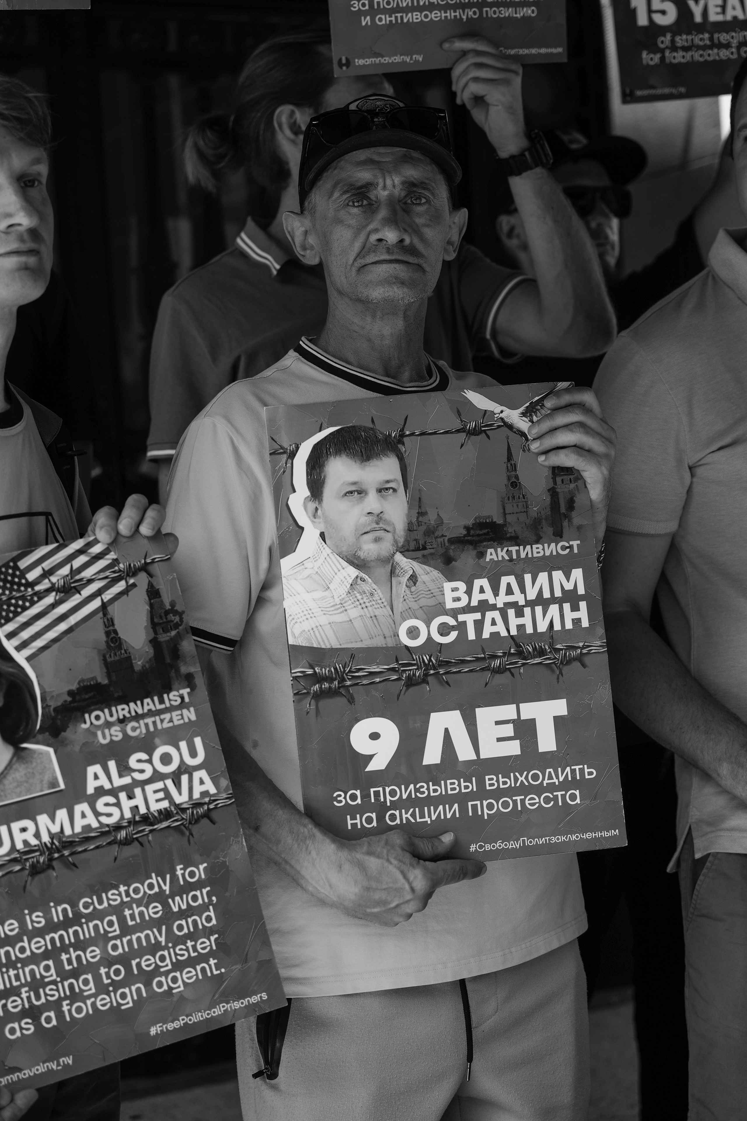 Rallies of team Navalny NY. Photographer New York / Los Angeles