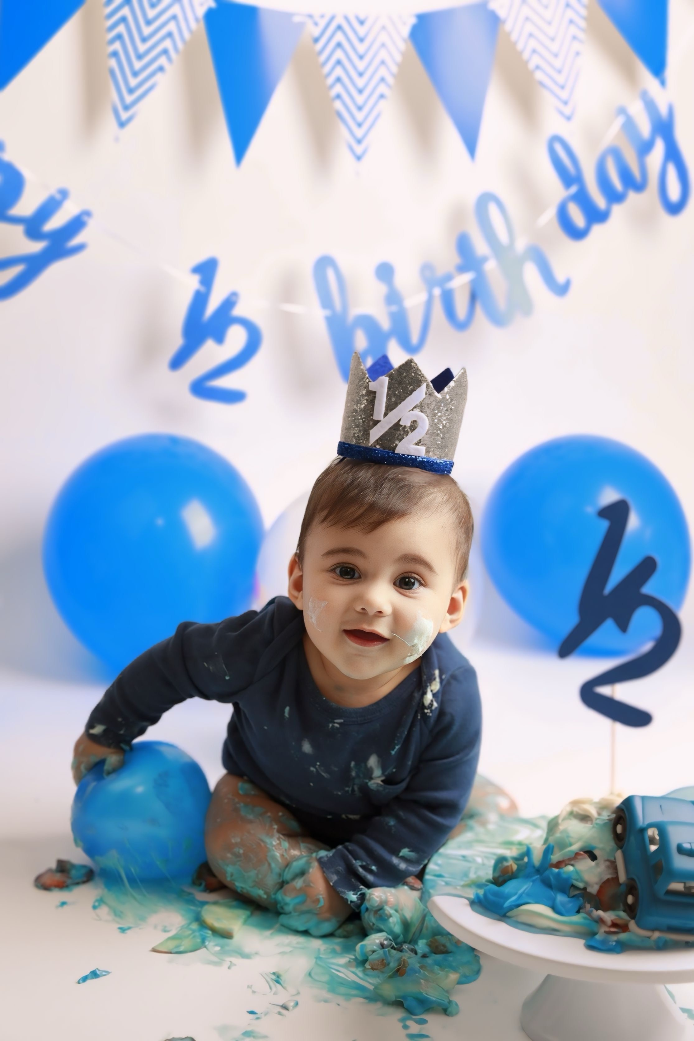 Cakesmash. AP Lens Photography | Newborn, Maternity, Milestone & Family Photographer Little Elm TX