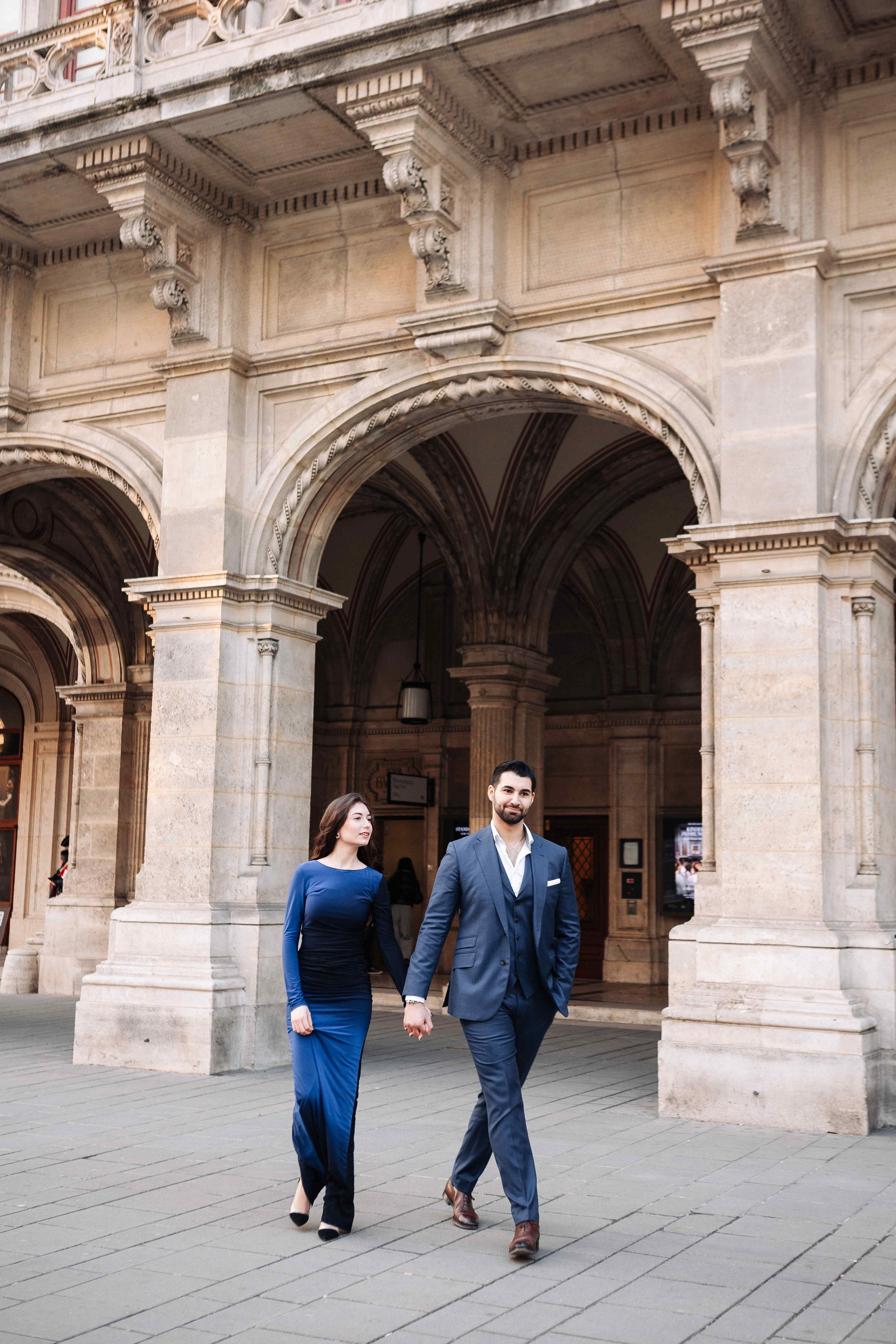 A LOVE STORY IN VIENNA. PHOTOGRAPHER IN ISRAEL