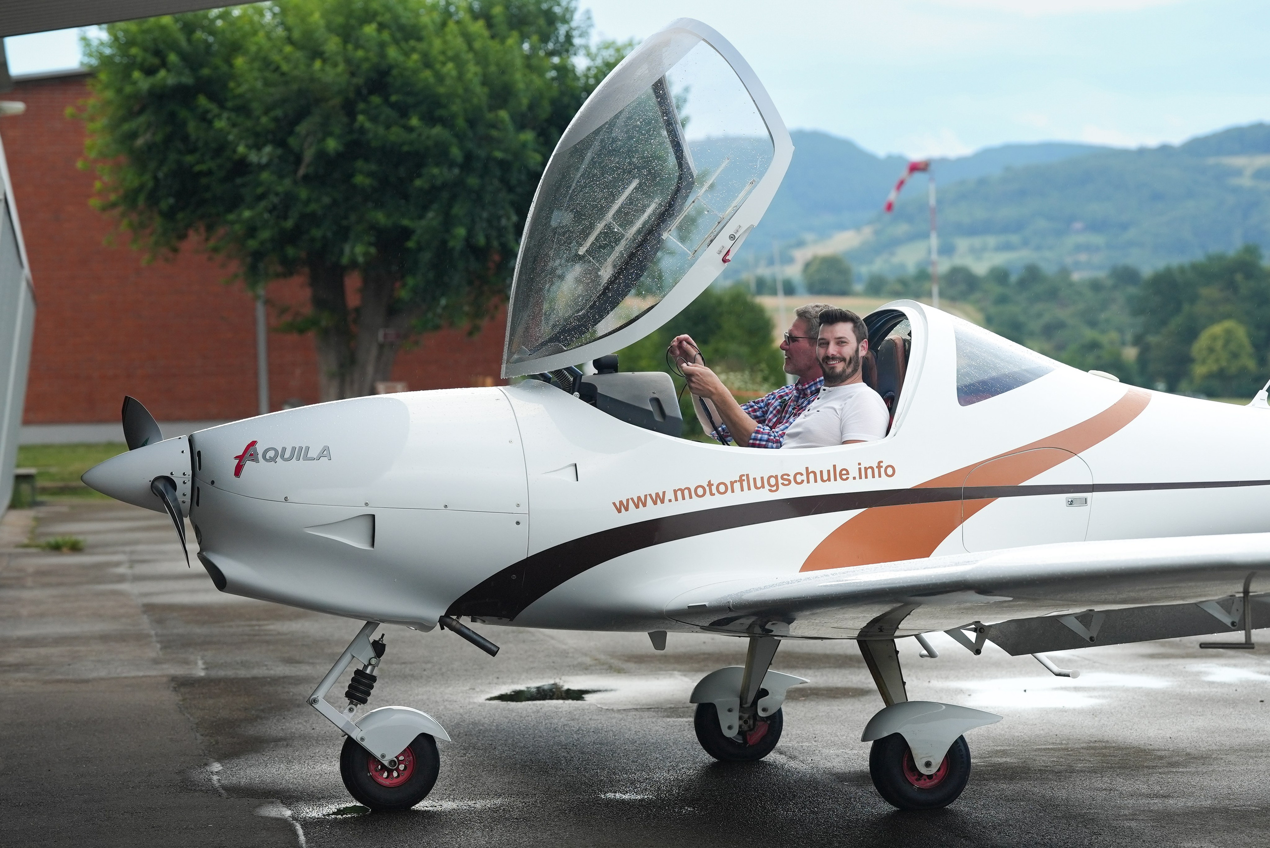 Dima (Pilot). Fotostudio in Metzingen