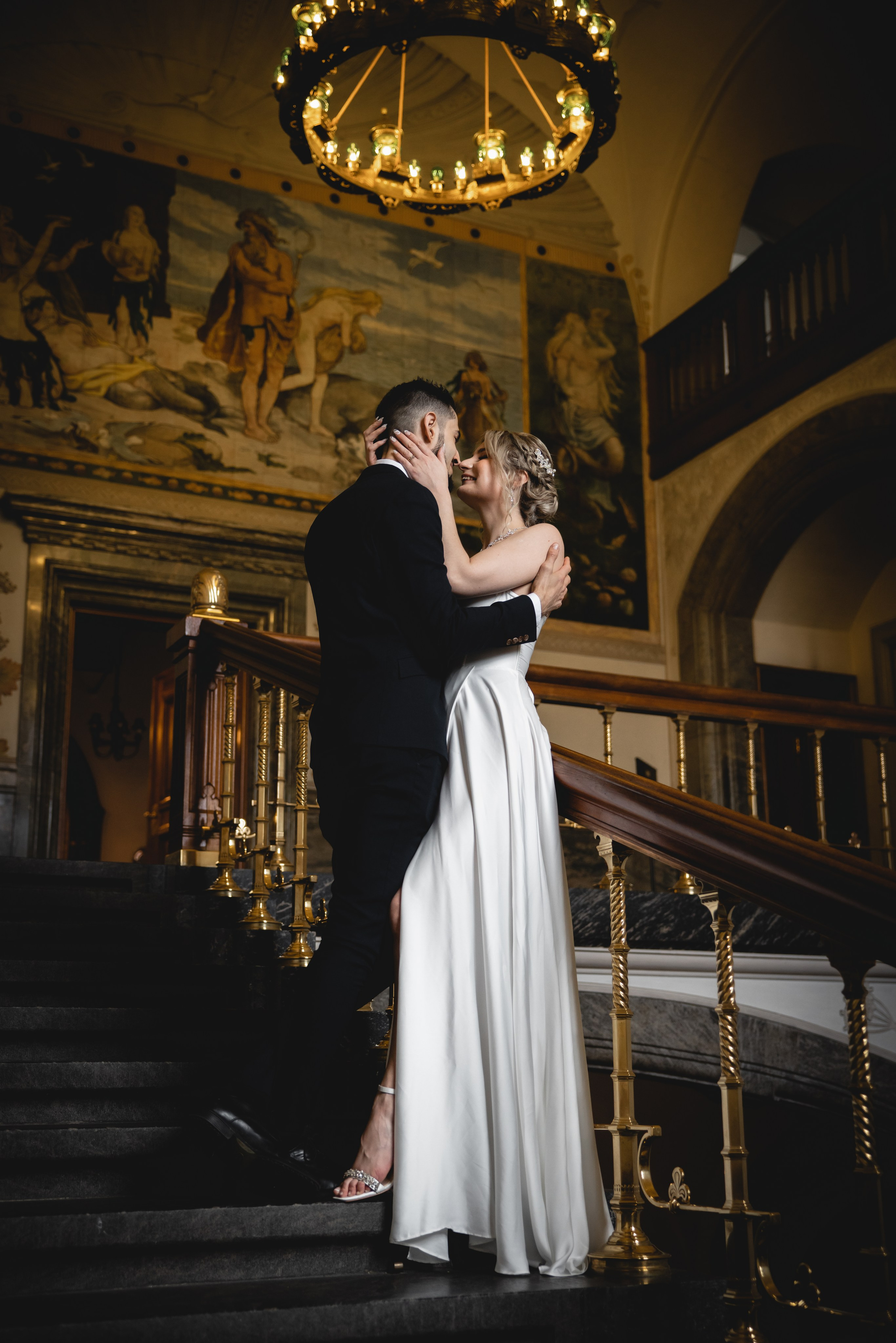 Johanna and Miroslav. Professional wedding photographer in Copenhagen, Denmark — Julia Byron