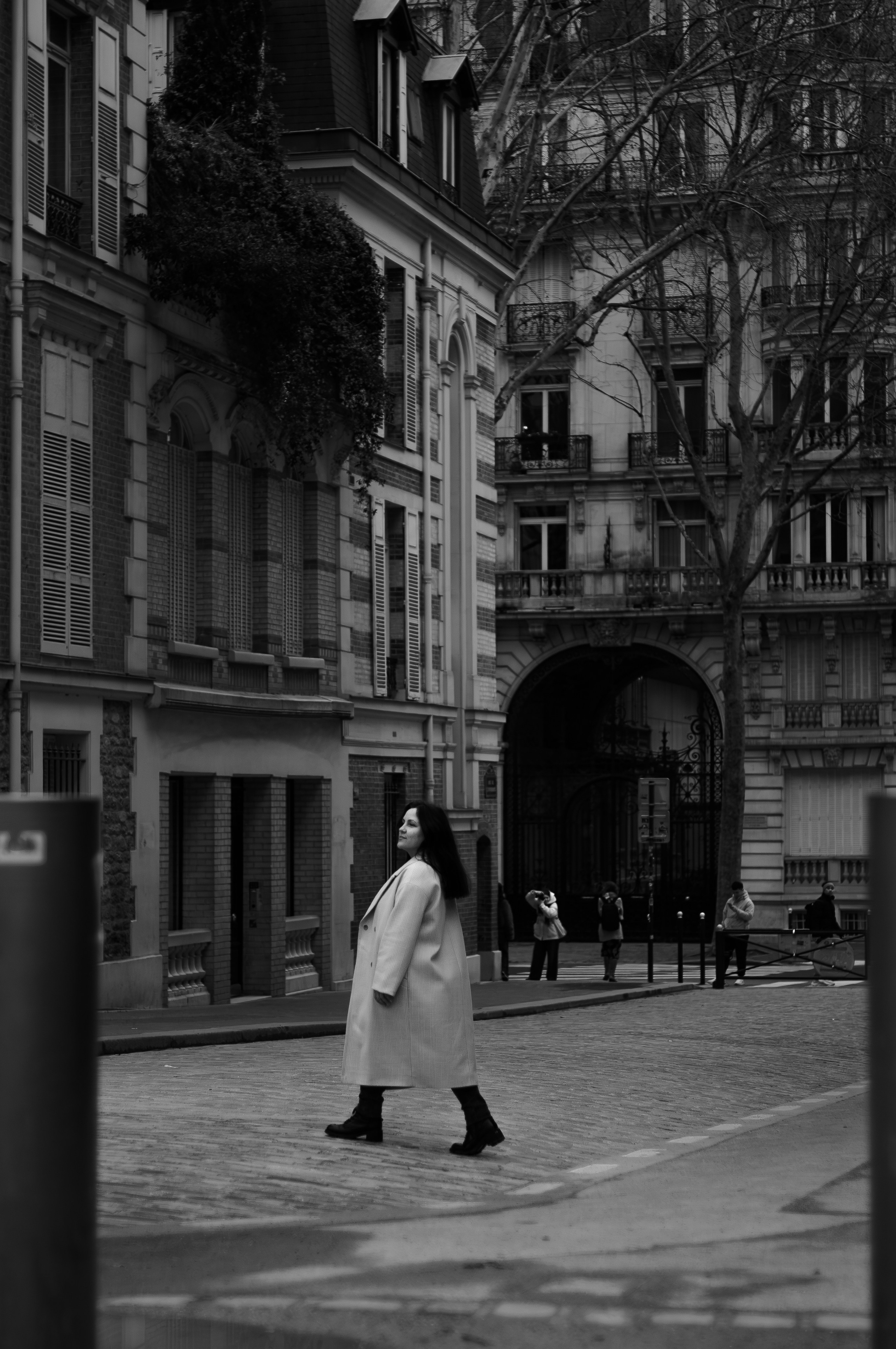 Зимняя фотосессия у Эйфелевой башни. Фотограф в Париже Полина Осипова