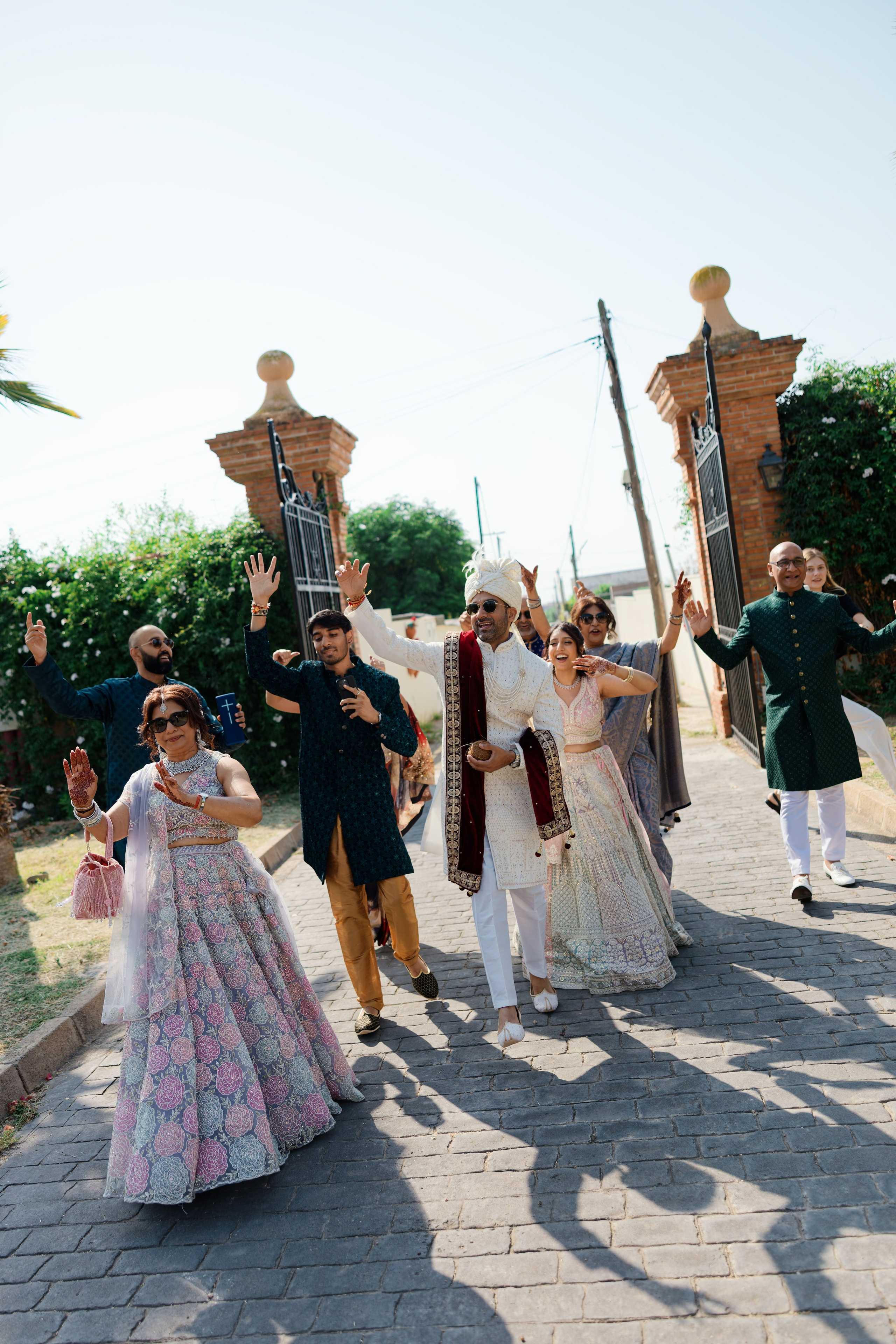 Indian wedding at Gran Villa Rosa, Barcelona