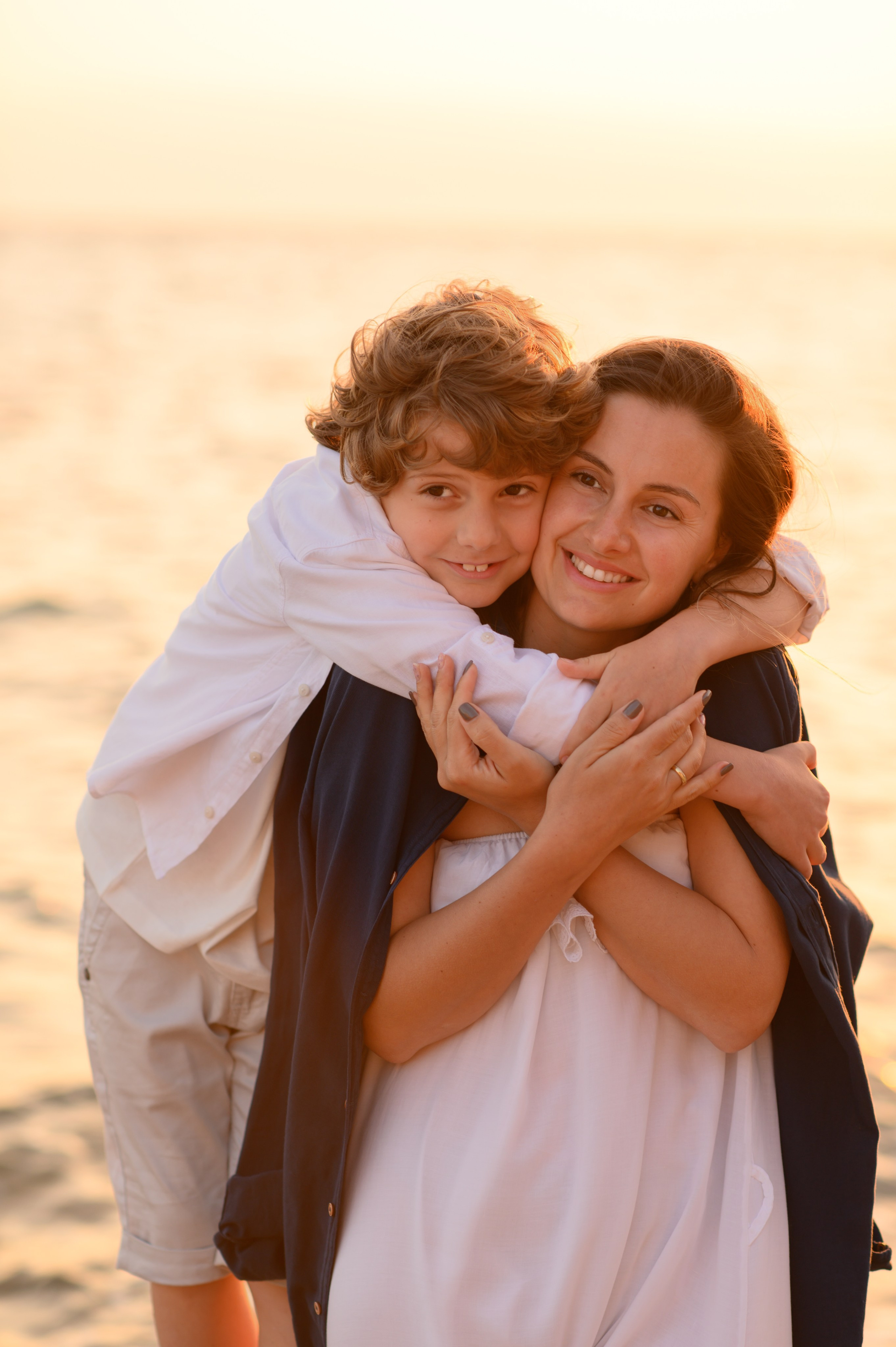 Family Sunset Beach. Семейная, детская, портретная и предметная фотосъемка в Салониках