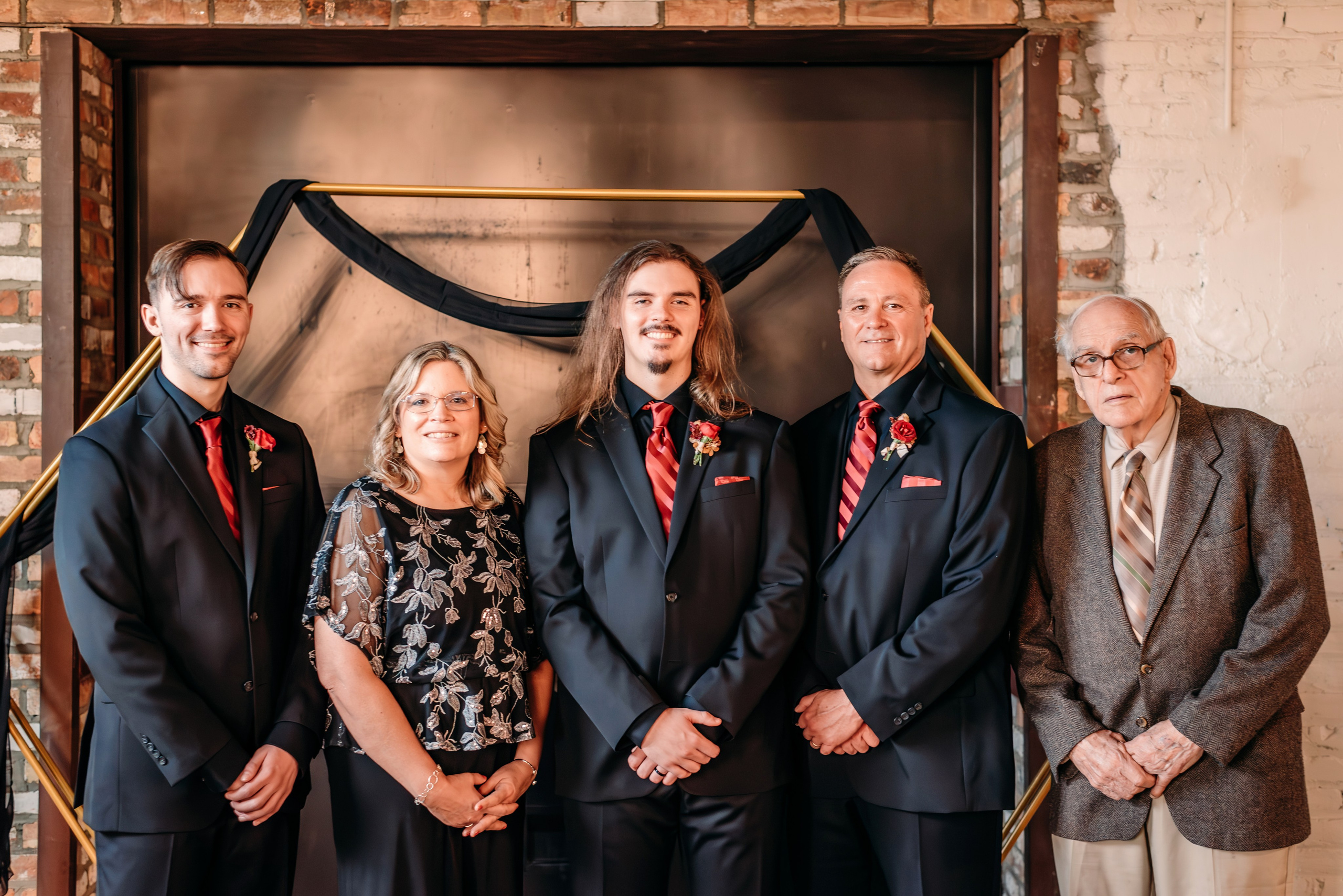Bold & Dramatic Wedding at The Paper Mill on The Landing | Fort Wayne Wedding Photographer. Alexandria Danielle Photography | Fort Wayne & Indianapolis Wedding Photographer