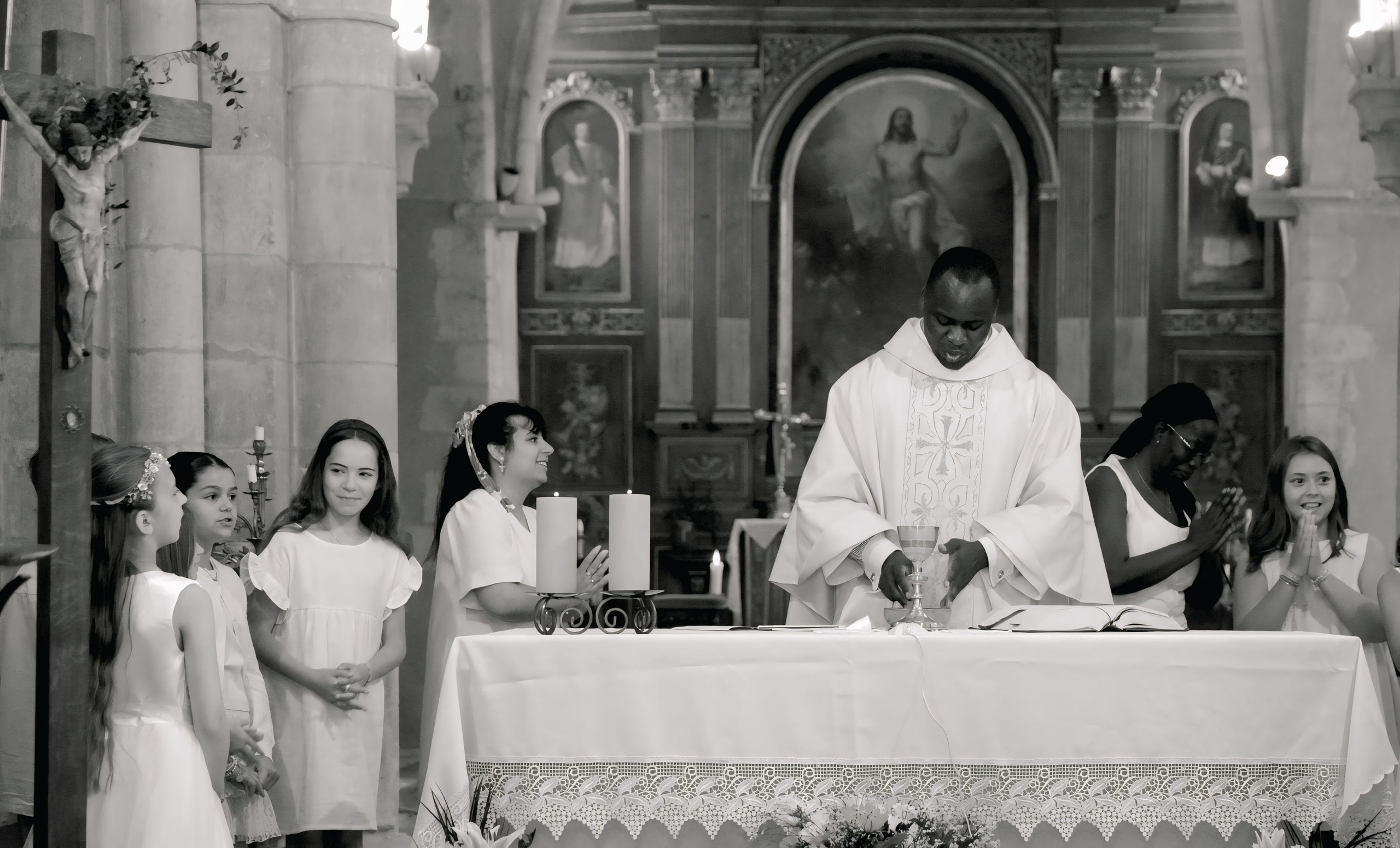 Photography of Church Sacraments. Alina Tagzieva- a photograper in Paris