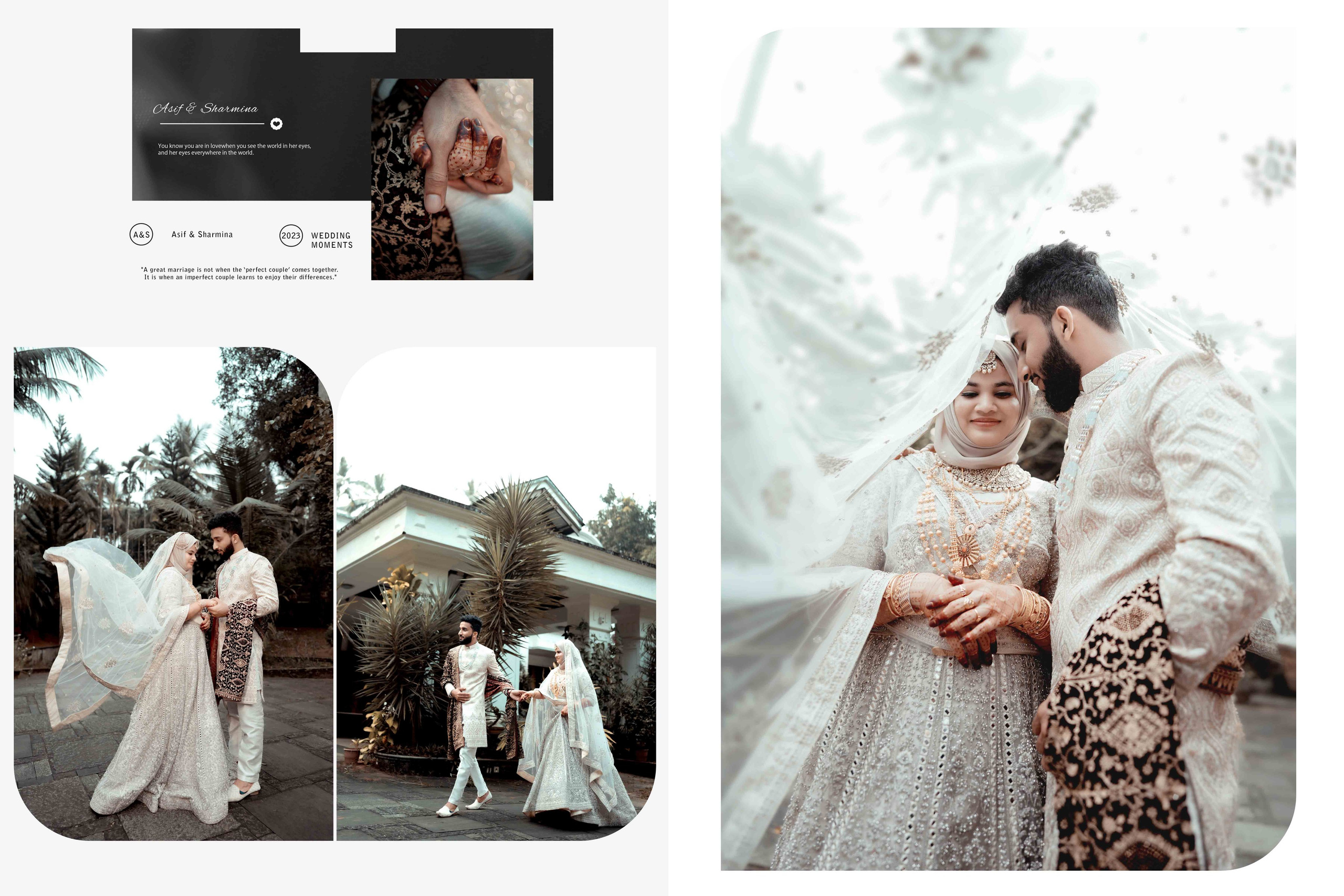 WEDDING ALBUM SHOWCASE. NTURE WEDDING