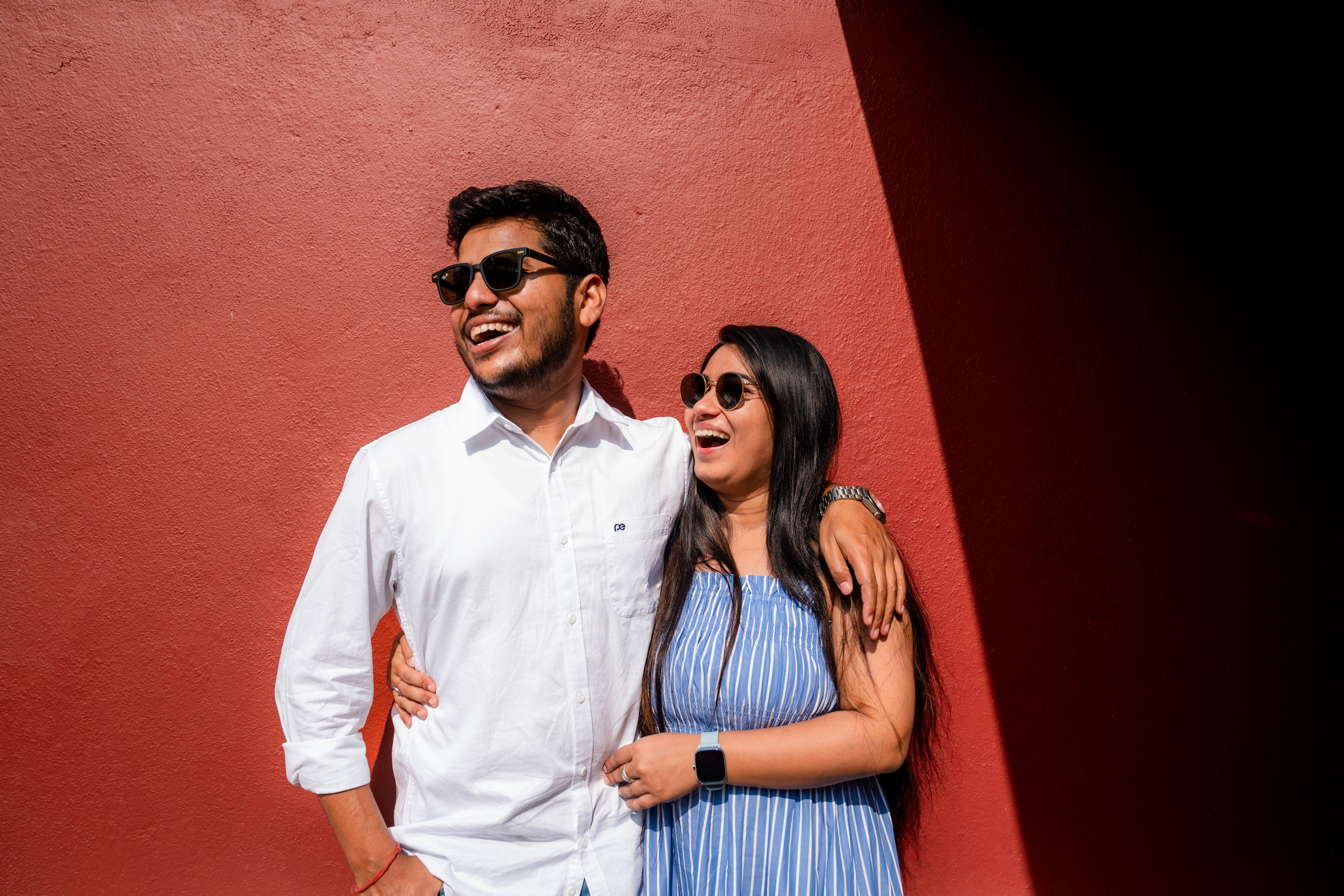 Prakriti & Ayush, Pre-Wedding Shoot at Shibravyi Courtyard, Bangalore | Truly Yours
