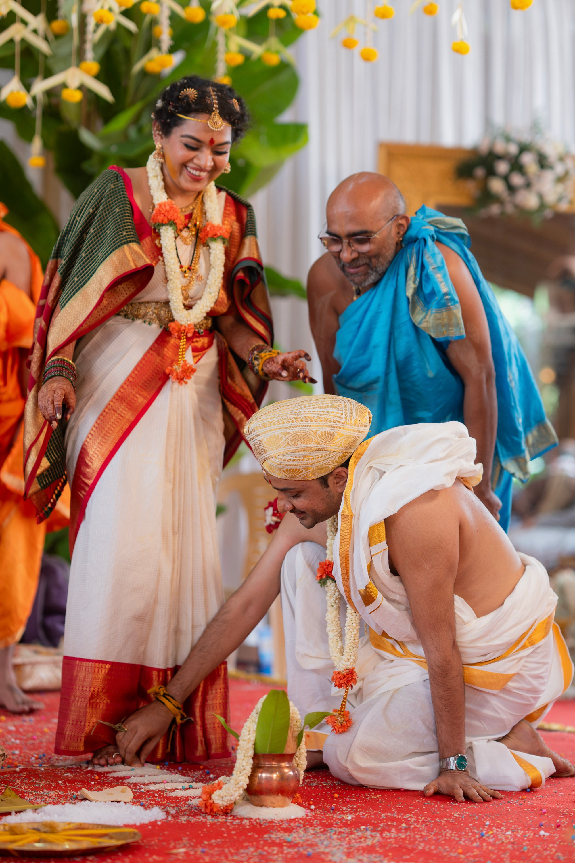 Kruthika & Akshay, Wedding at Balan Farms, Bangalore | Truly Yours