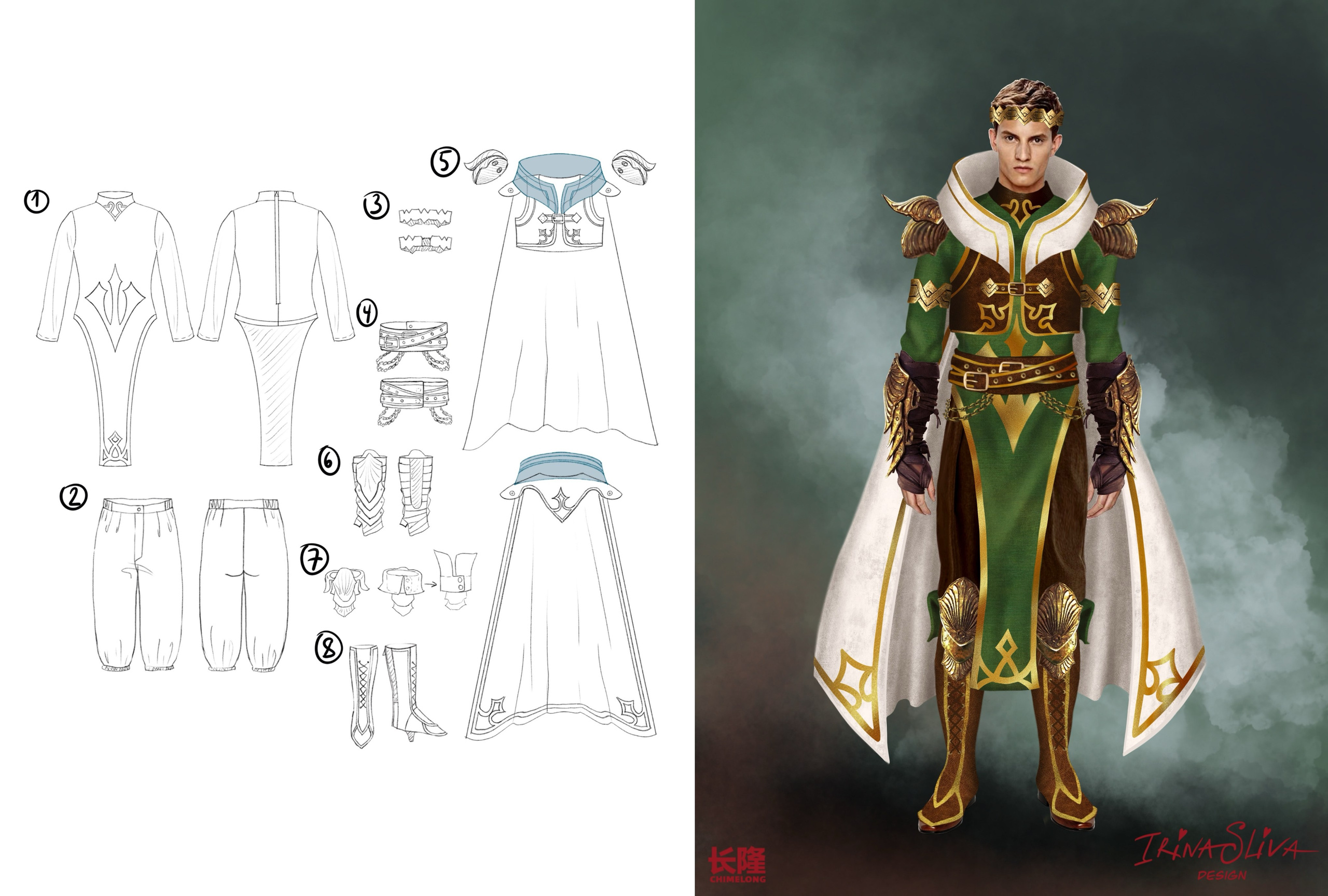 PARADES. Costume Design for Theme Parks & Live Performances | Character & Parade & Stage Costumes | 2D & 3D Costume Illustrations