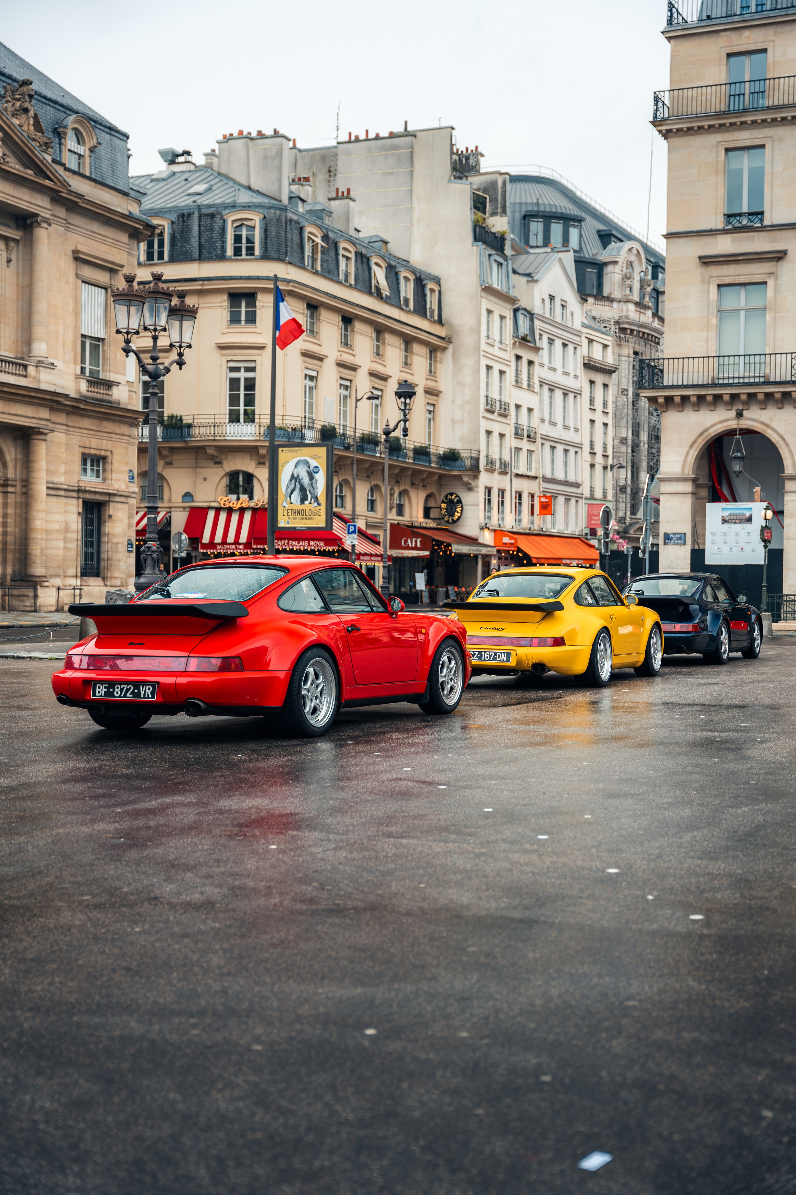 Porsches 964 Turbo. Photographer in Paris — Vitalii Motruk