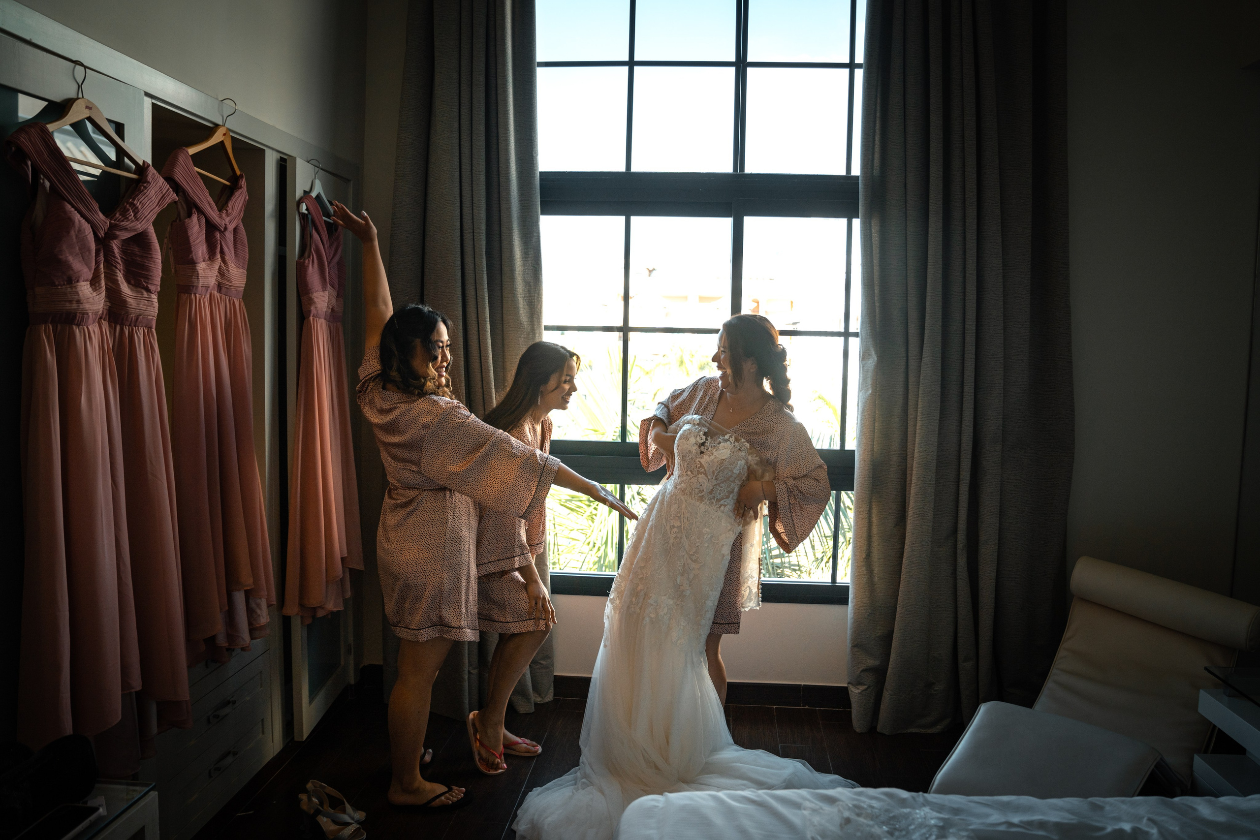 Bodas en Tenerife. Таня Боннет | Профессиональный фотограф на Тенерифе — Летящие платья