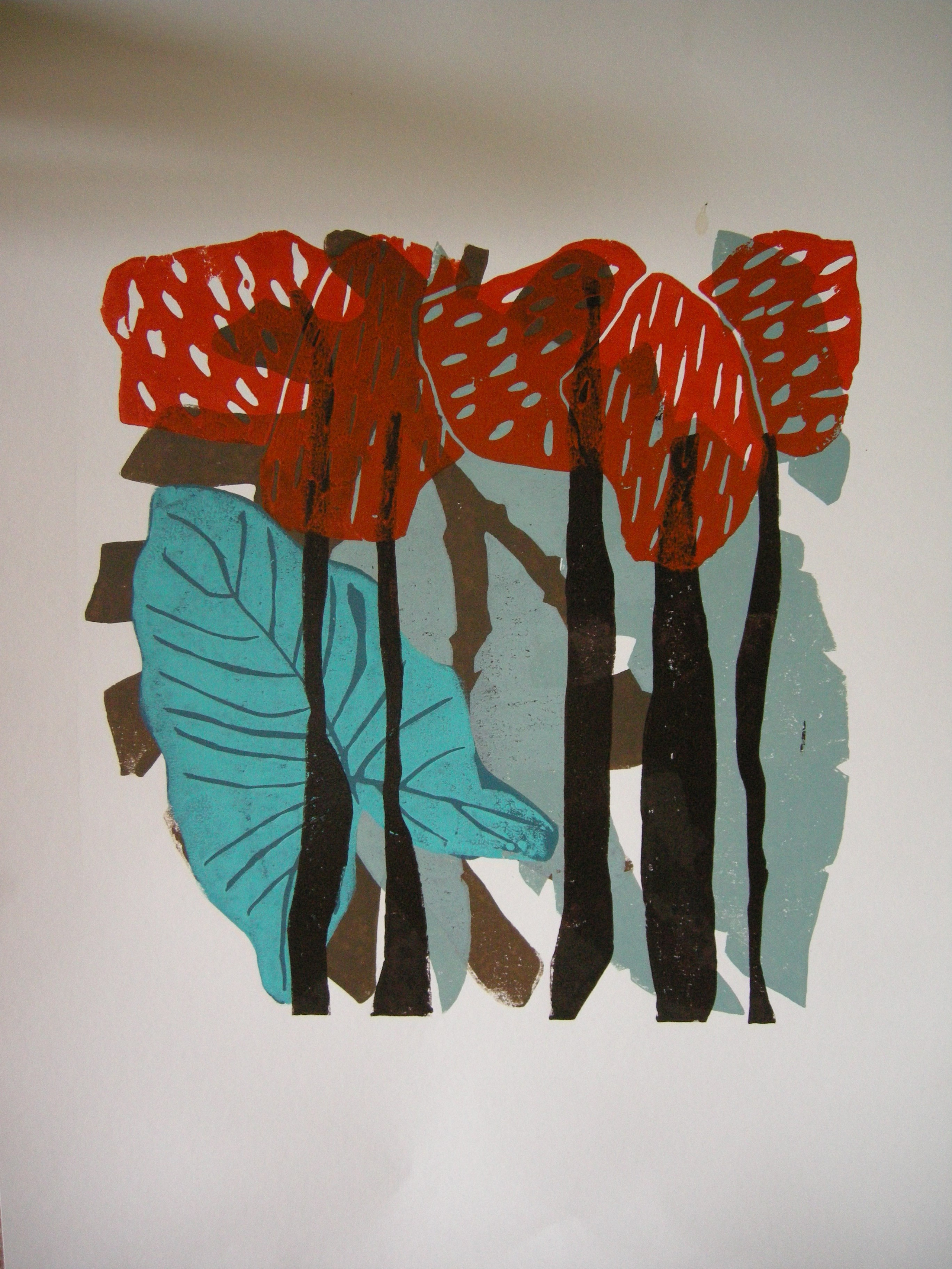 Dschungel 2014 - 40x40