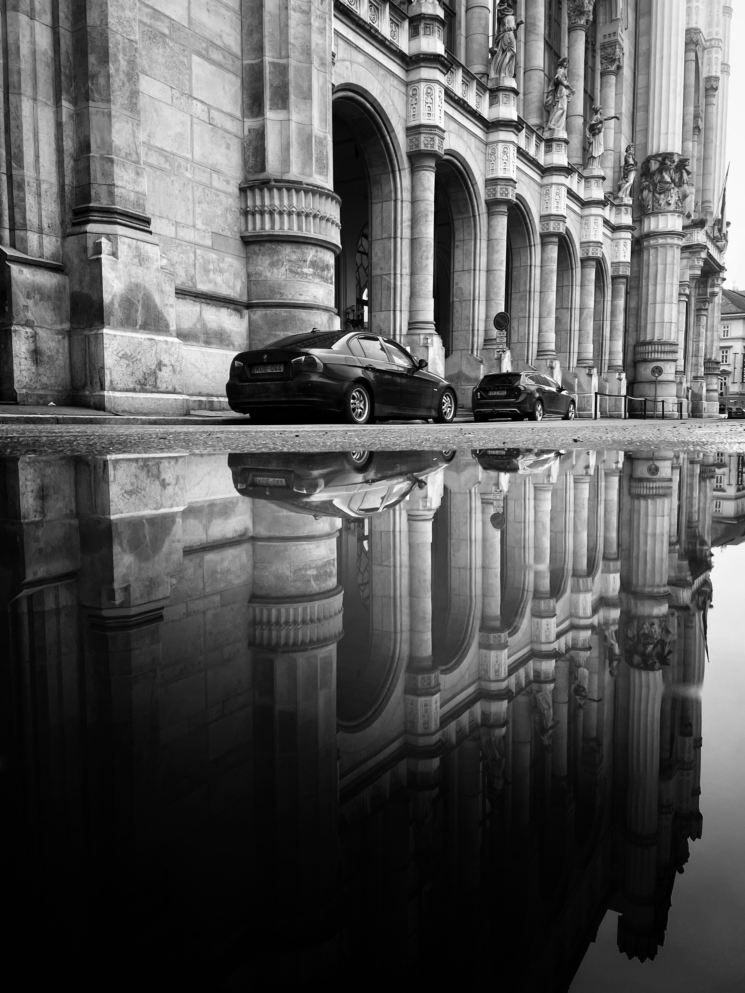 Vigado's reflection | Budapest 2026 | IPHONE 12 PRO