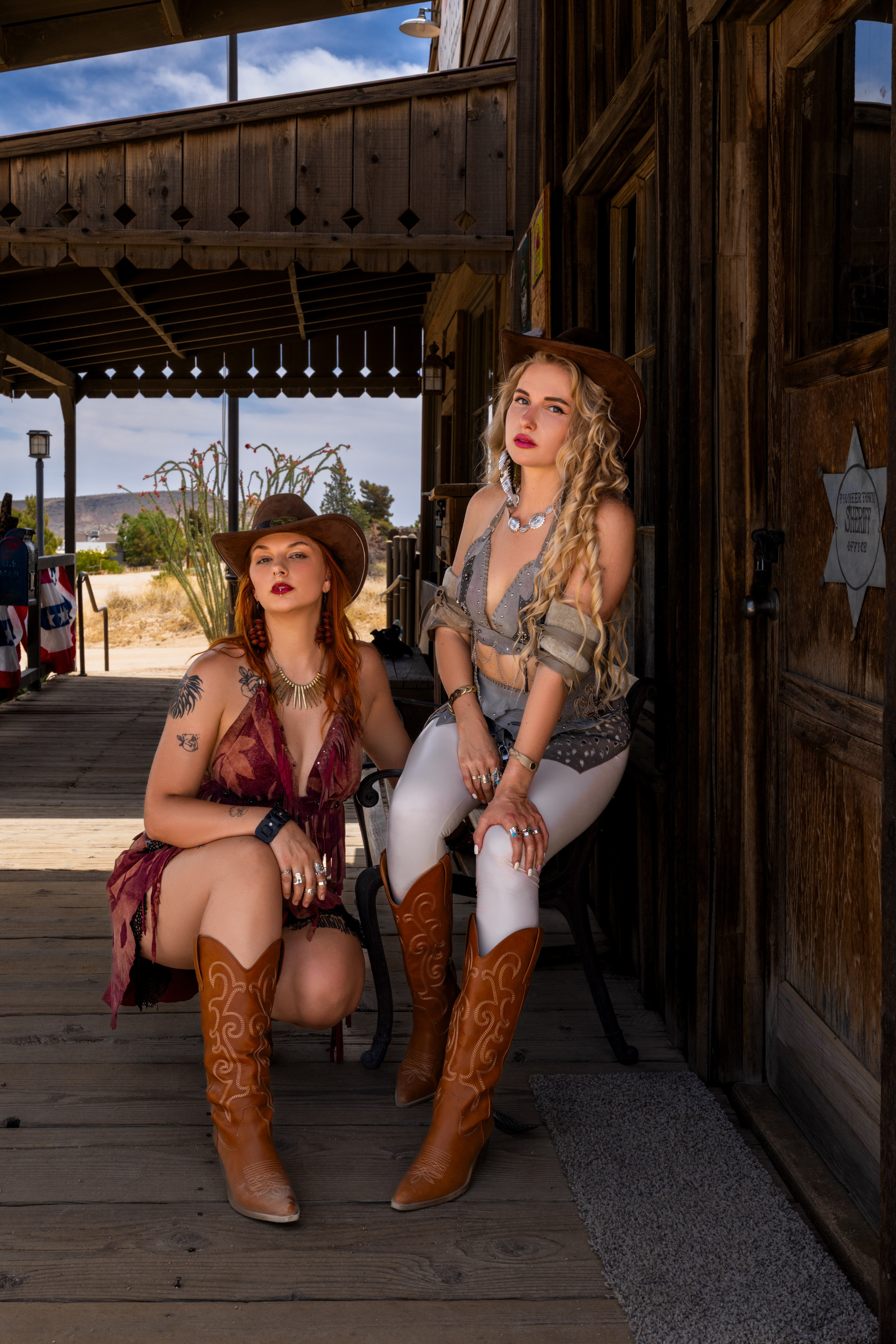Western. Photographer-Videographer Maryna Pypa in Los Angeles