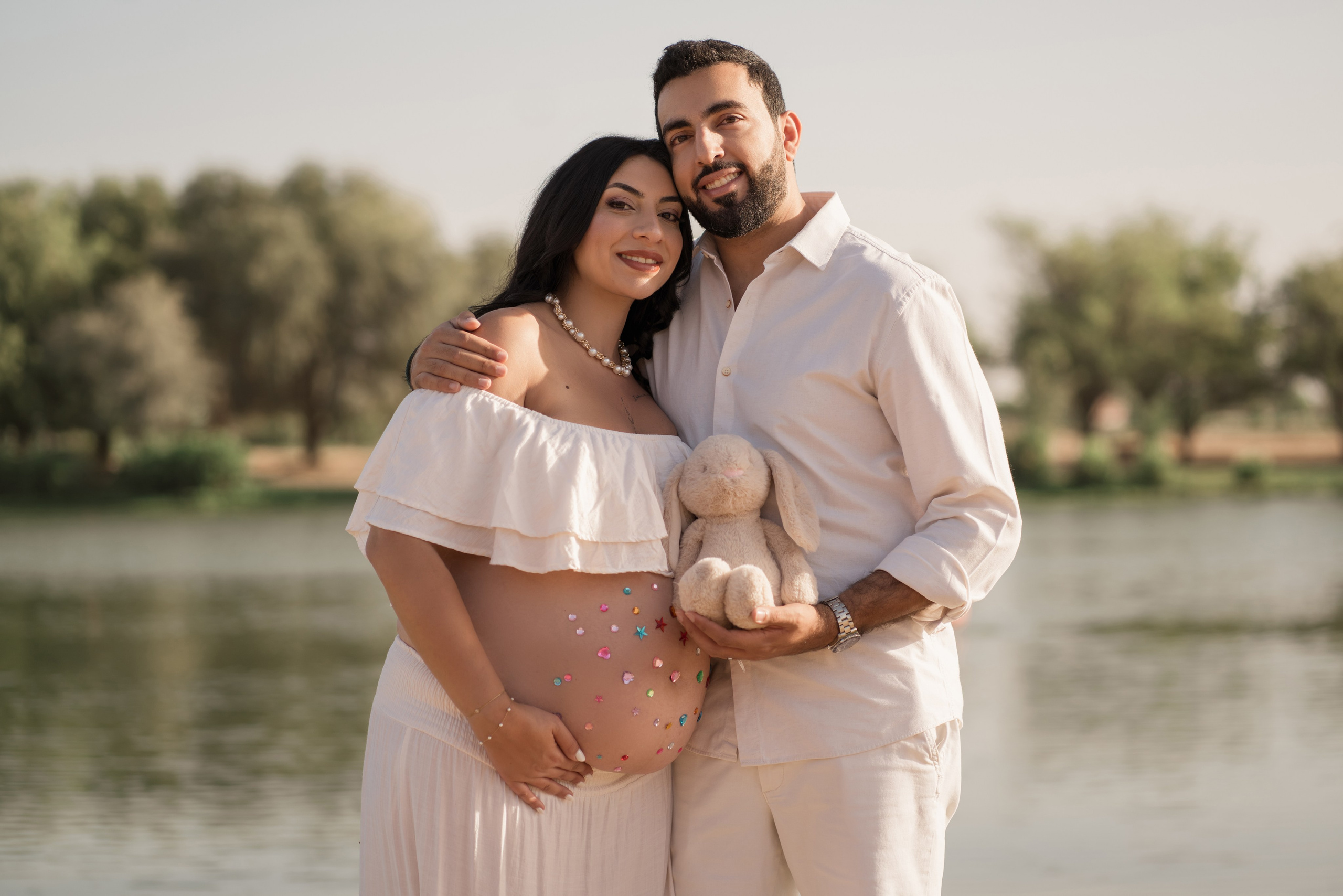 Sunrise by the lake. Angela Iakovleva — Family Photographer in Dubai