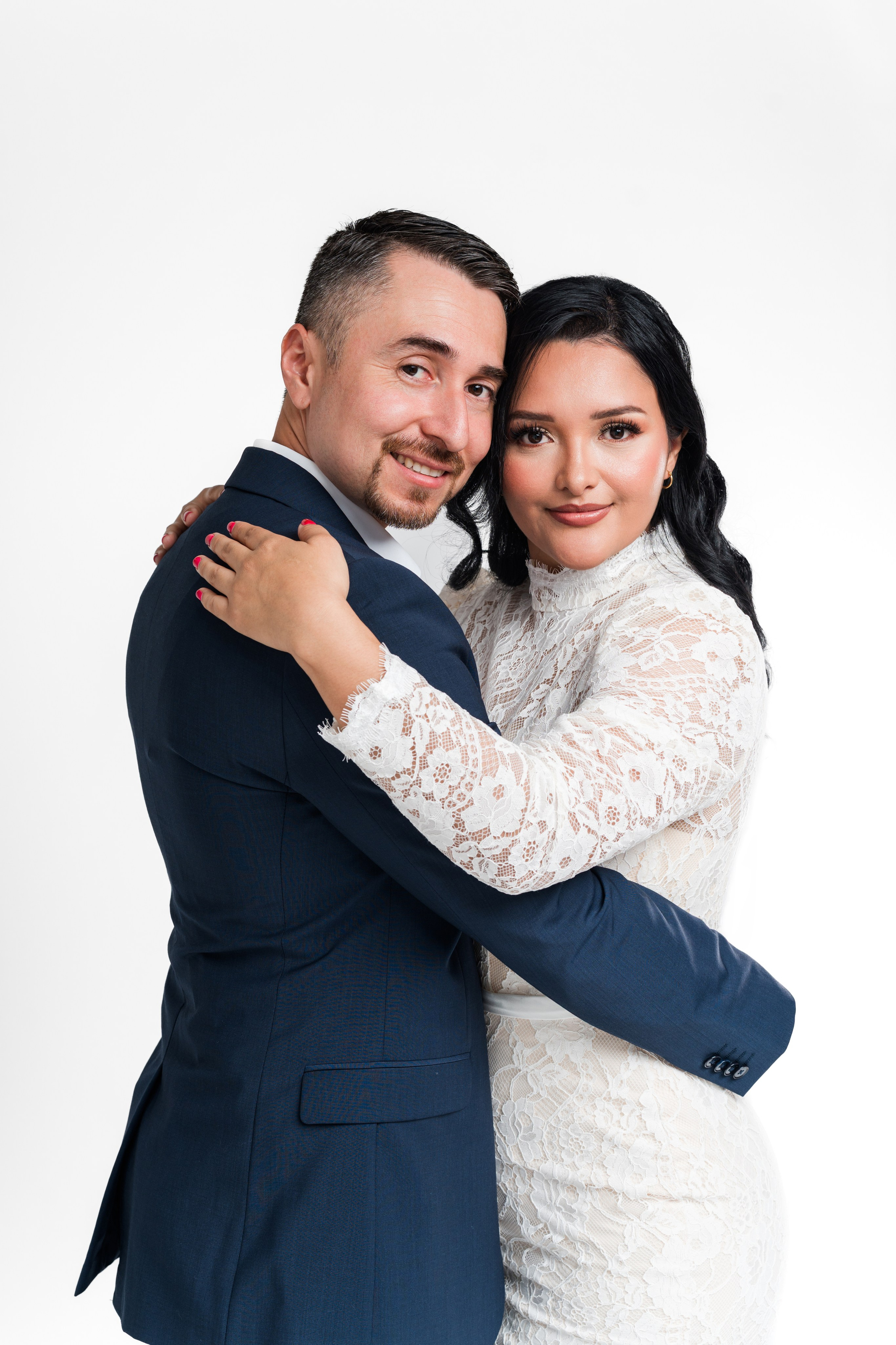 Studio pre-wedding shoot. Photographer Nadezhda Gorbushina