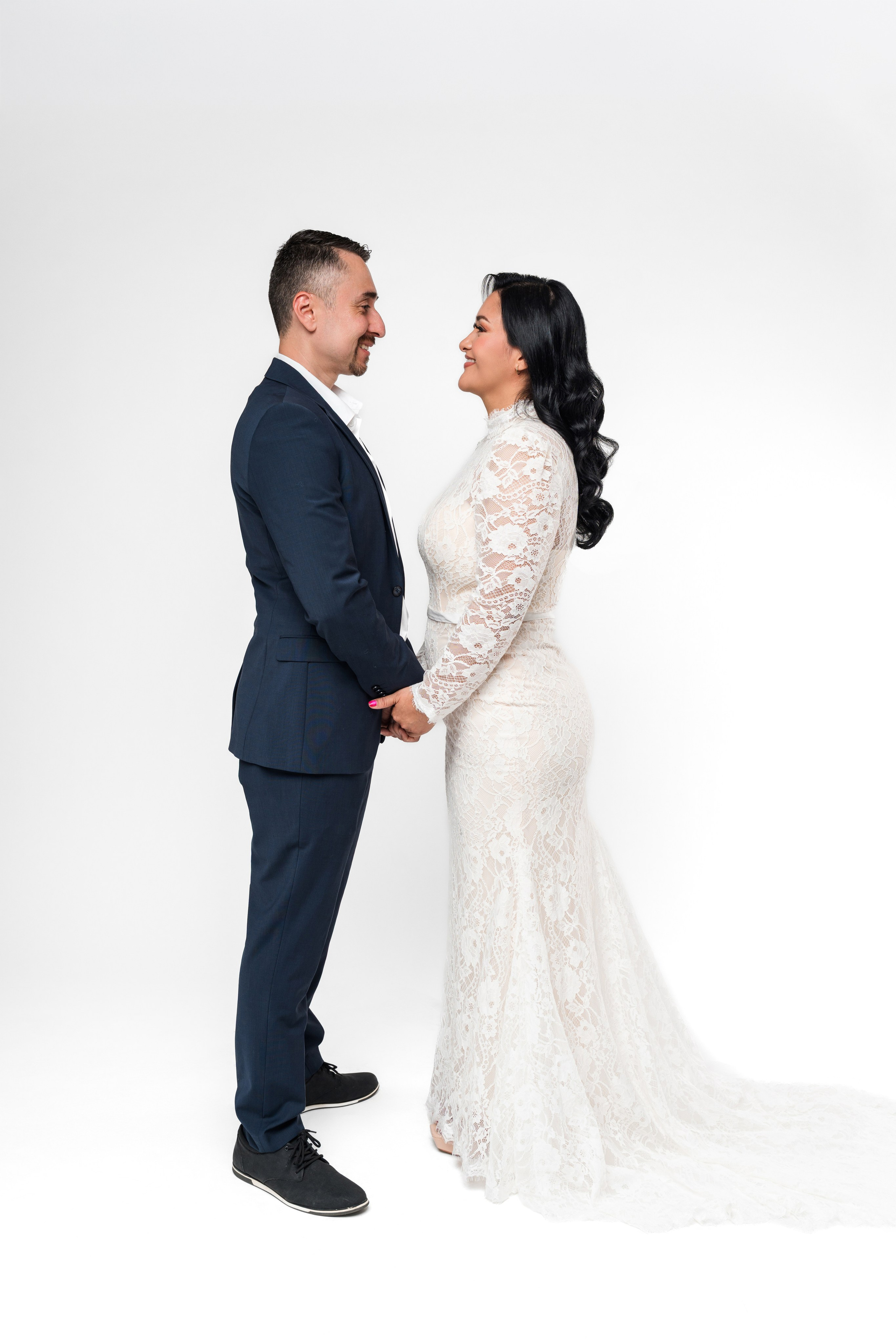 Studio pre-wedding shoot. Photographer Nadezhda Gorbushina