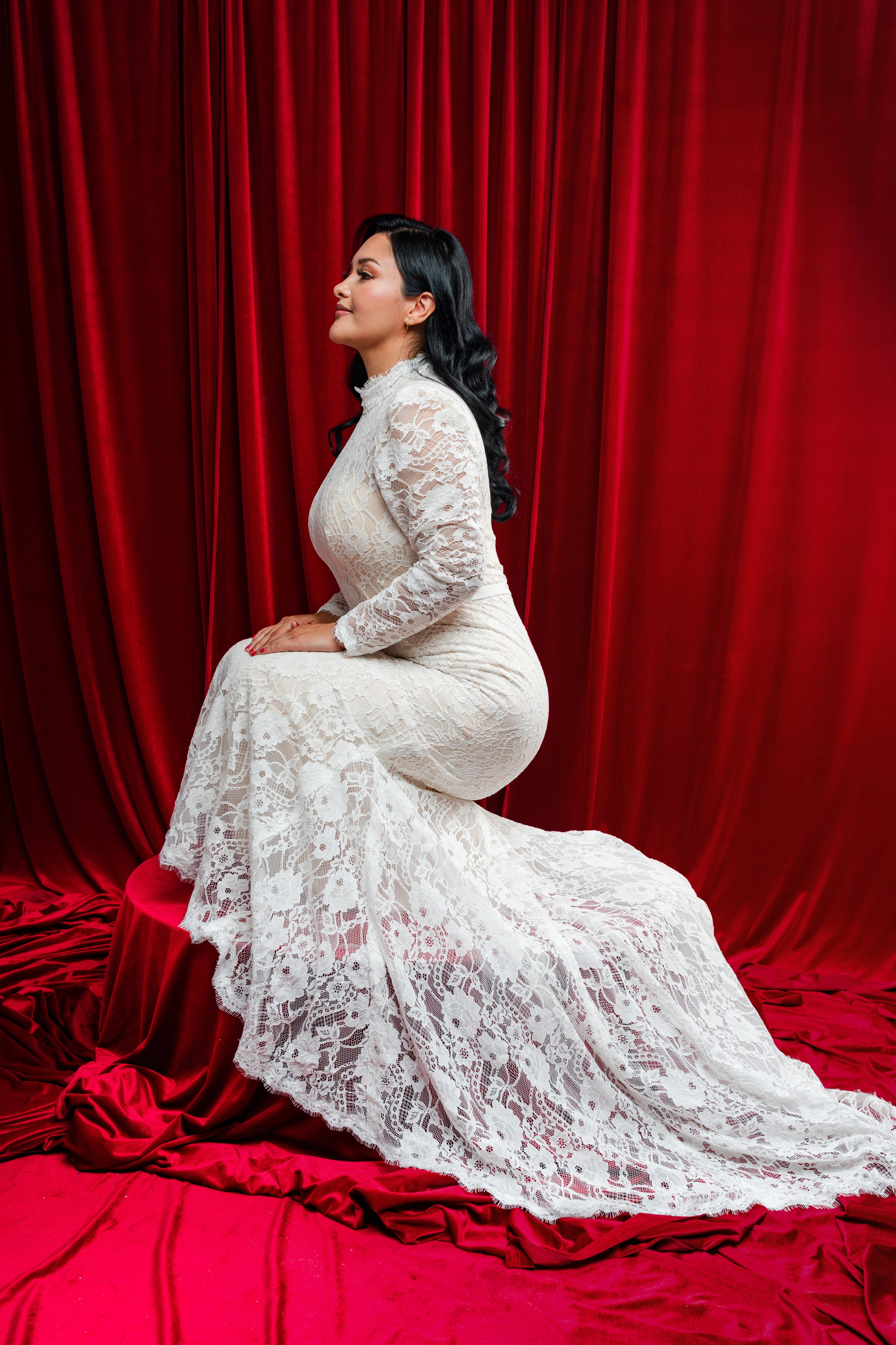 Studio pre-wedding shoot. Photographer Nadezhda Gorbushina