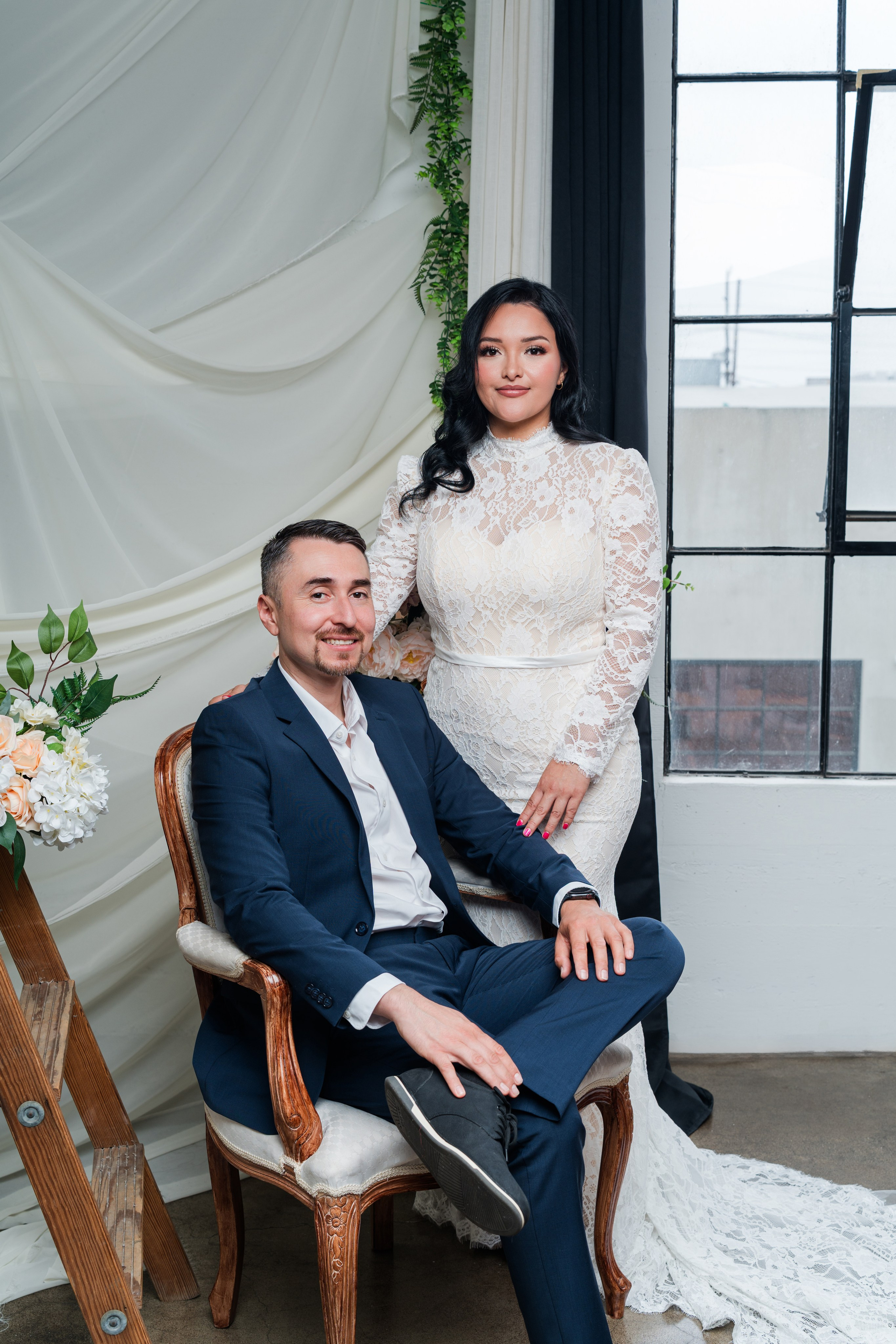 Studio pre-wedding shoot. Photographer Nadezhda Gorbushina