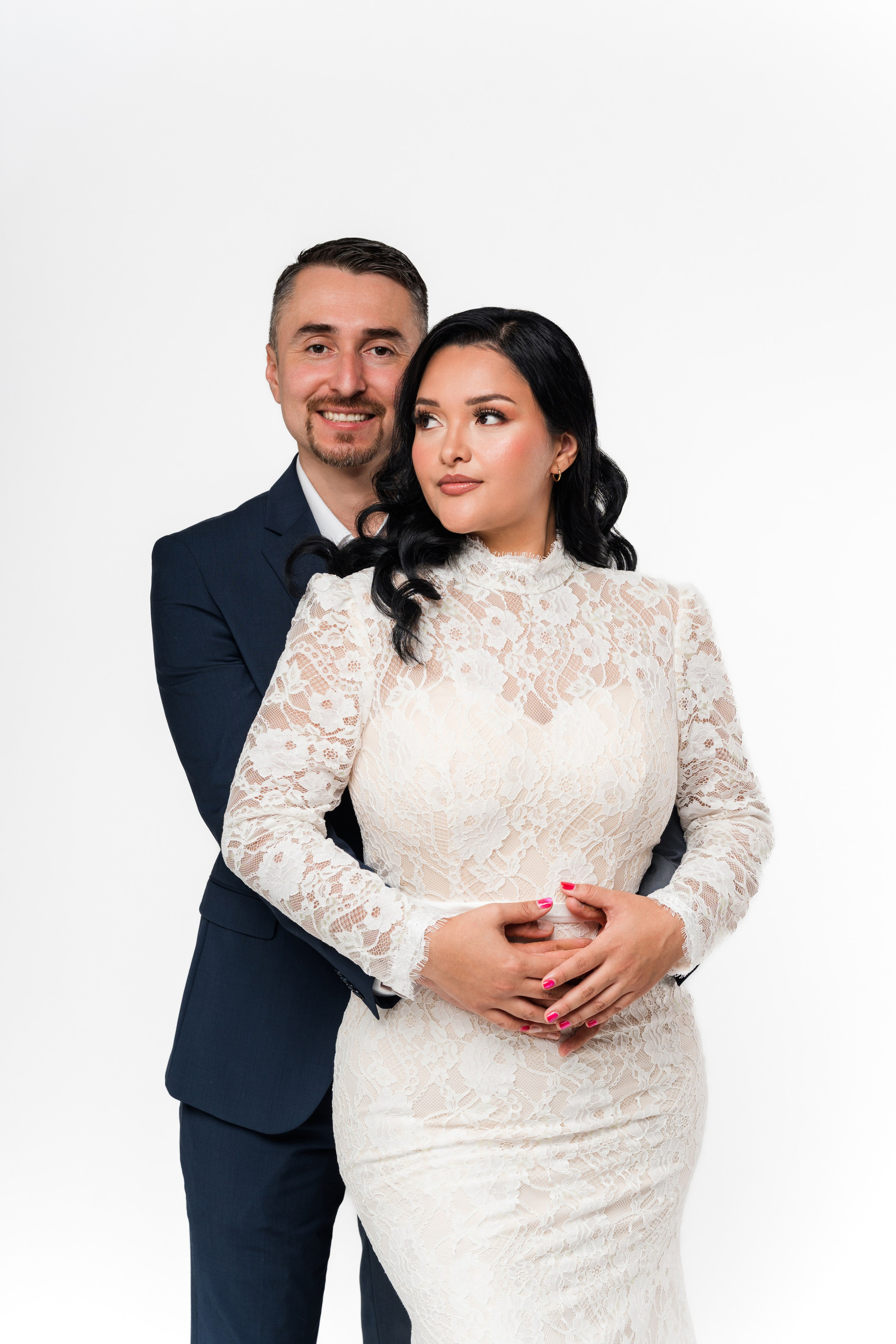 Studio pre-wedding shoot. Photographer Nadezhda Gorbushina