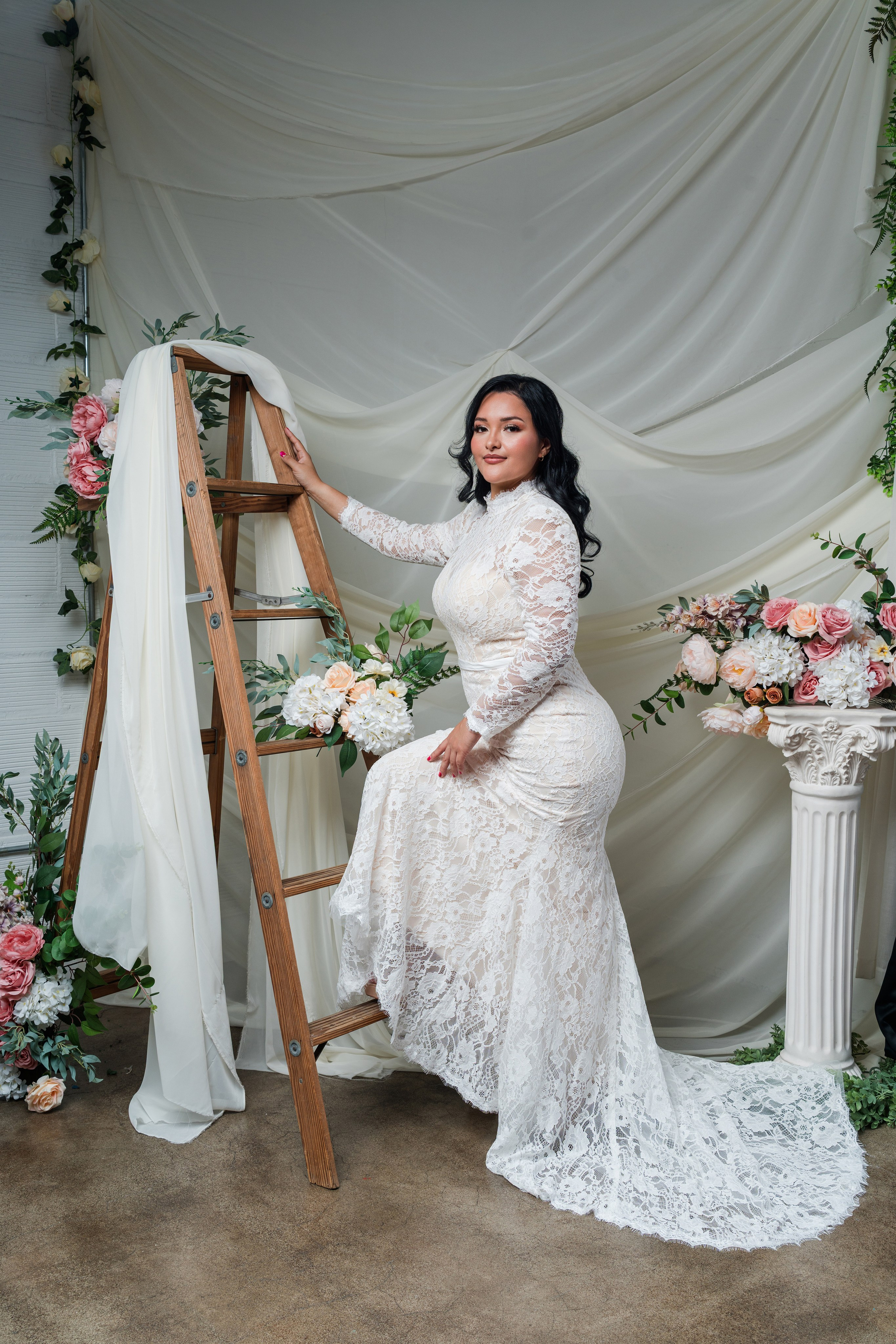Studio pre-wedding shoot. Photographer Nadezhda Gorbushina