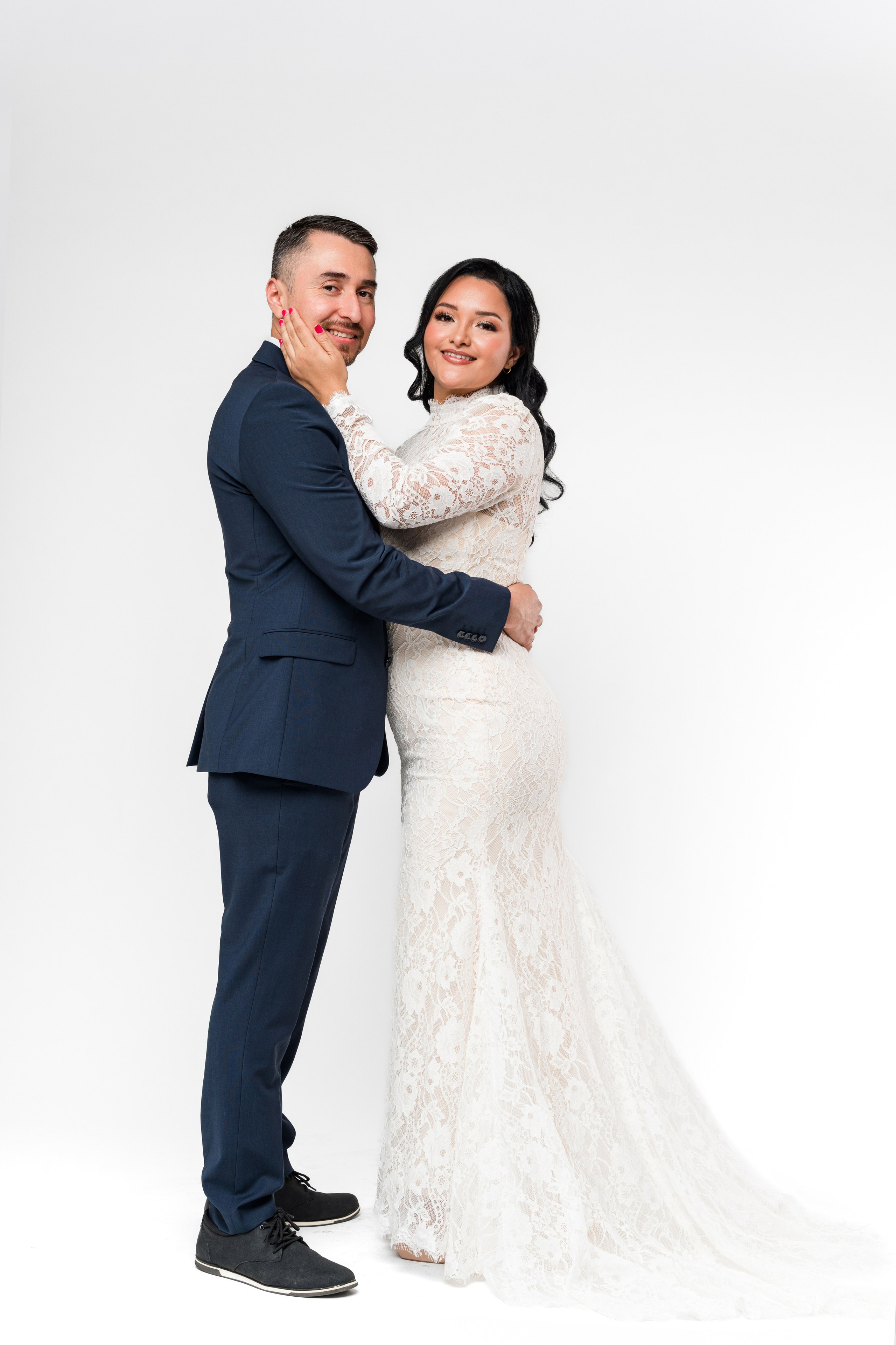 Studio pre-wedding shoot. Photographer Nadezhda Gorbushina