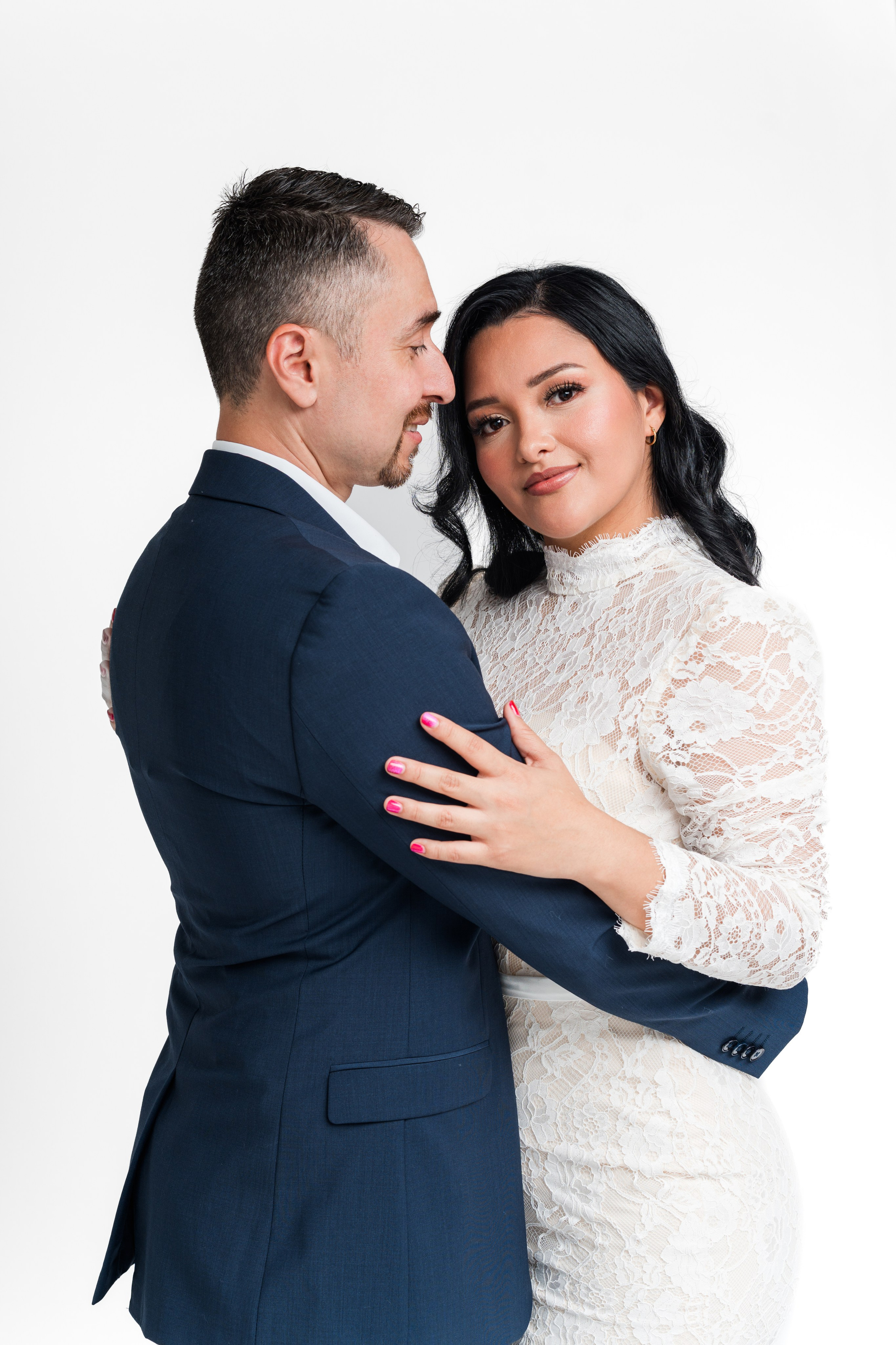 Studio pre-wedding shoot. Photographer Nadezhda Gorbushina