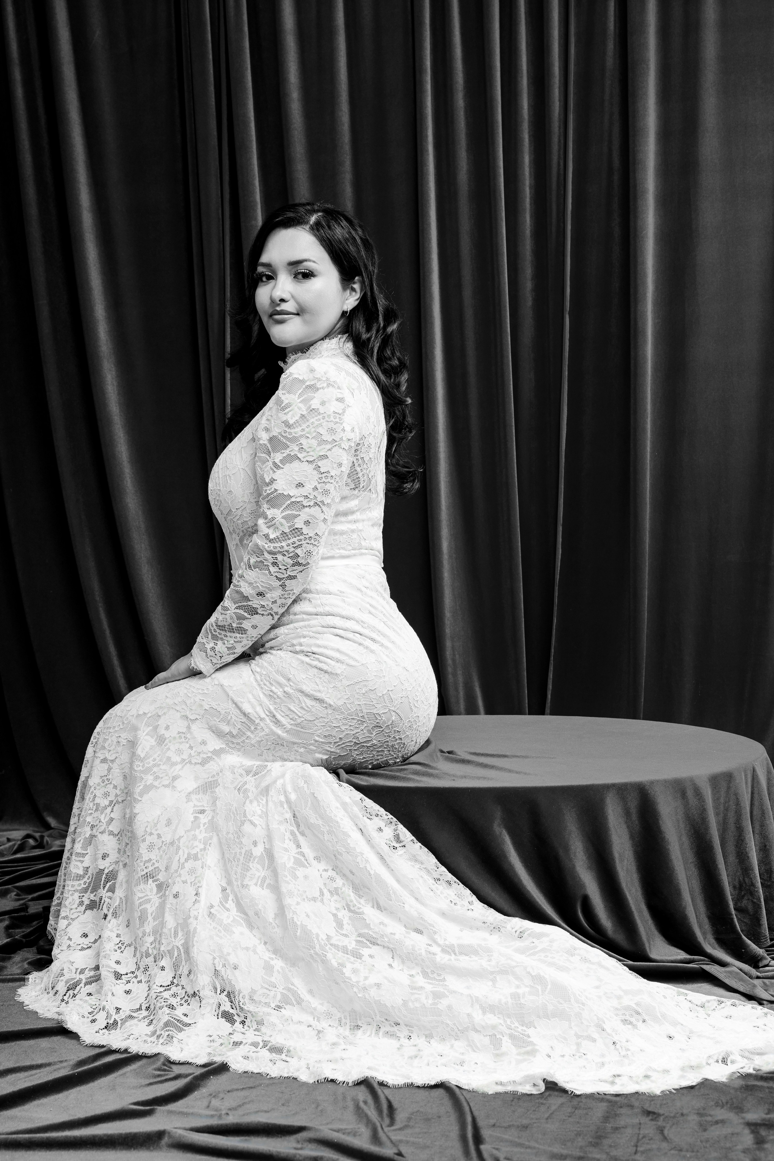 Studio pre-wedding shoot. Photographer Nadezhda Gorbushina