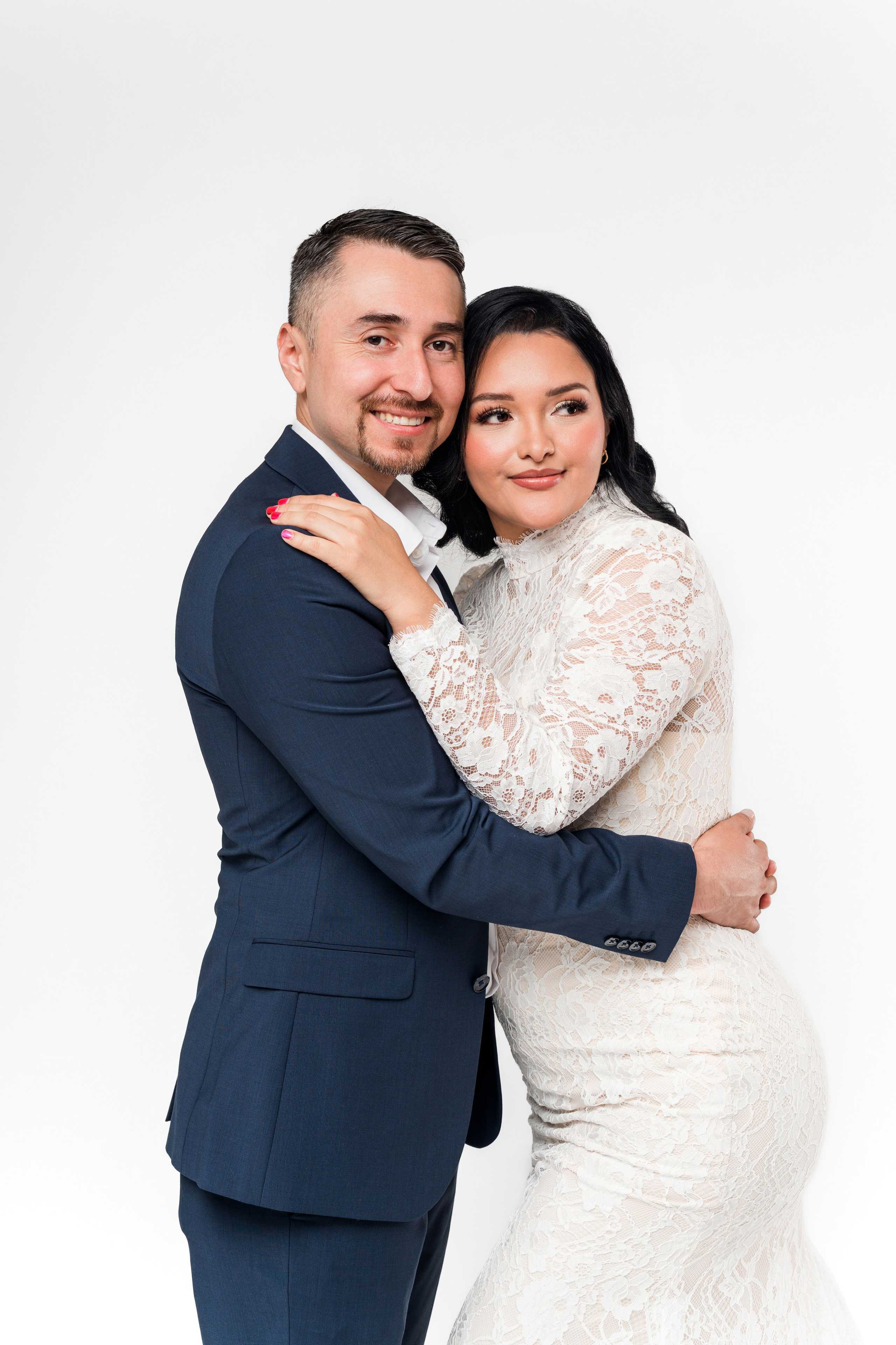 Studio pre-wedding shoot. Photographer Nadezhda Gorbushina