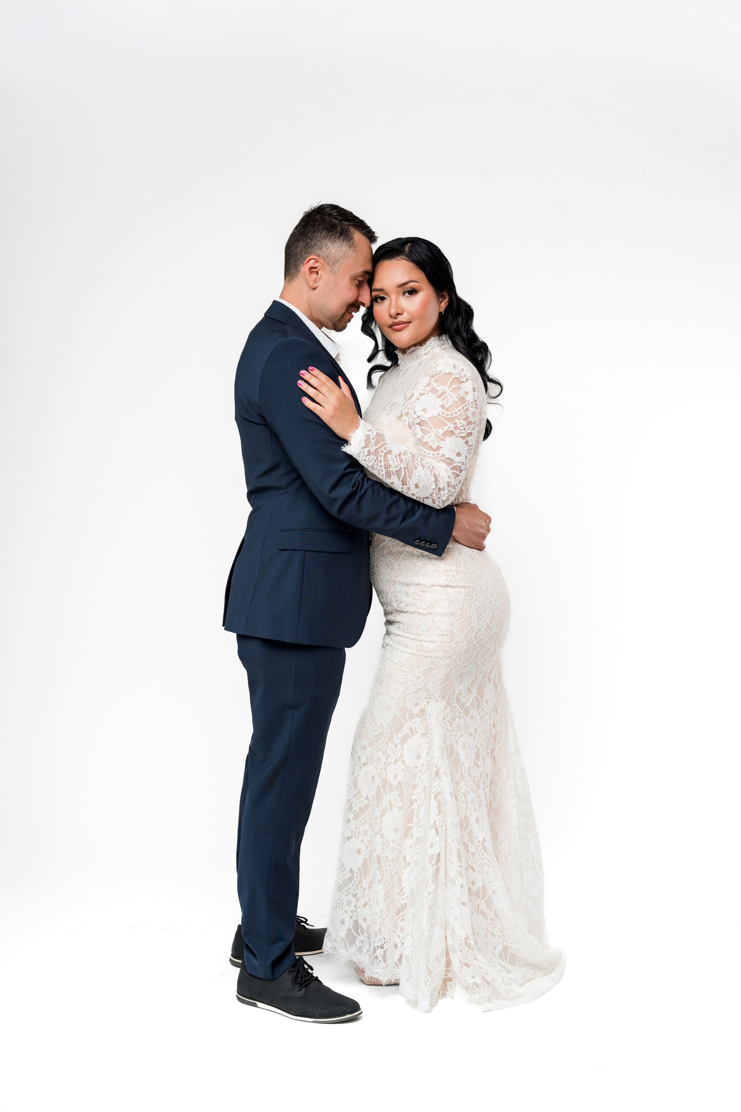 Studio pre-wedding shoot. Photographer Nadezhda Gorbushina