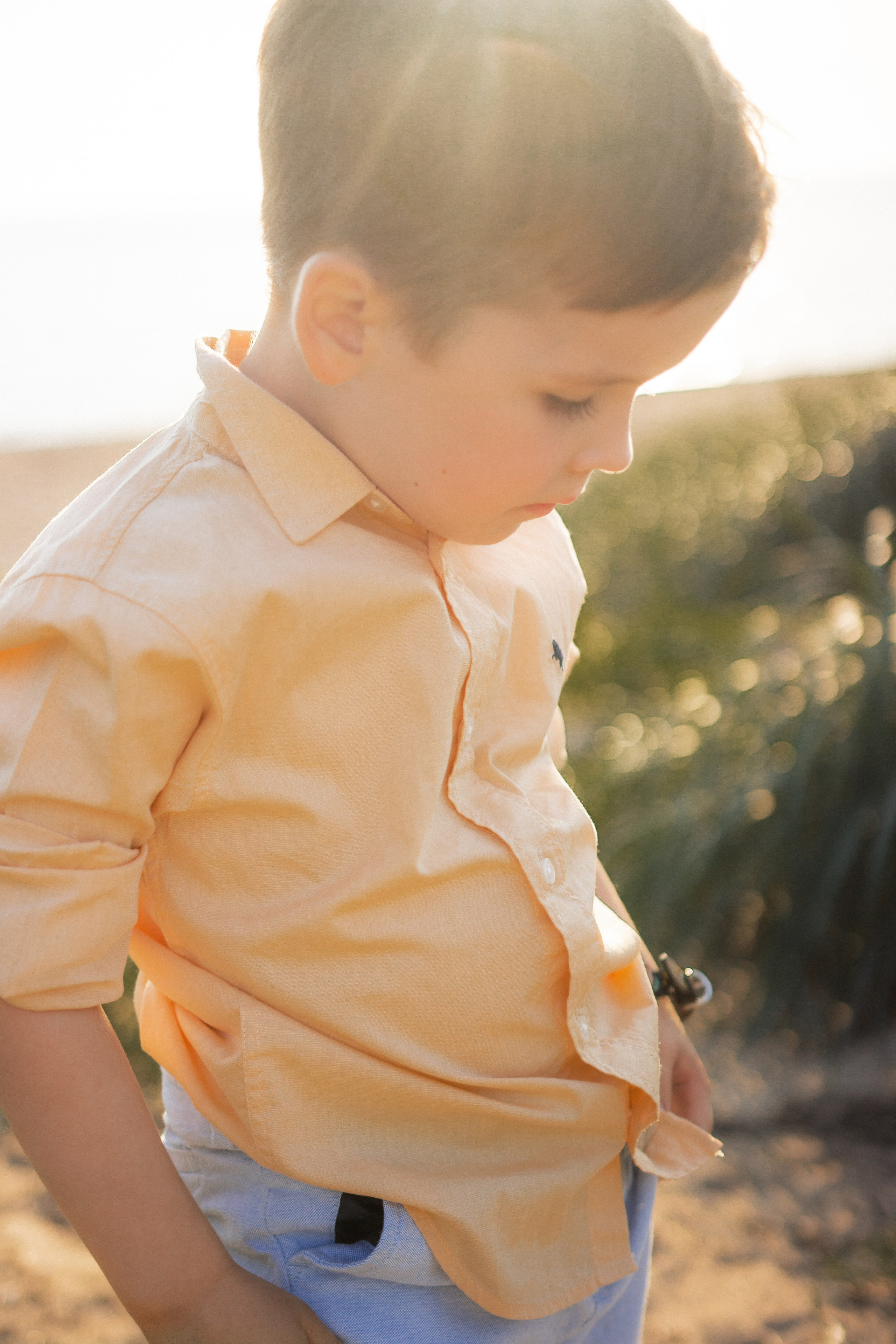 Warm evening in Falkenberg. Photographer in Gothenburg Aleksandra Stroganova