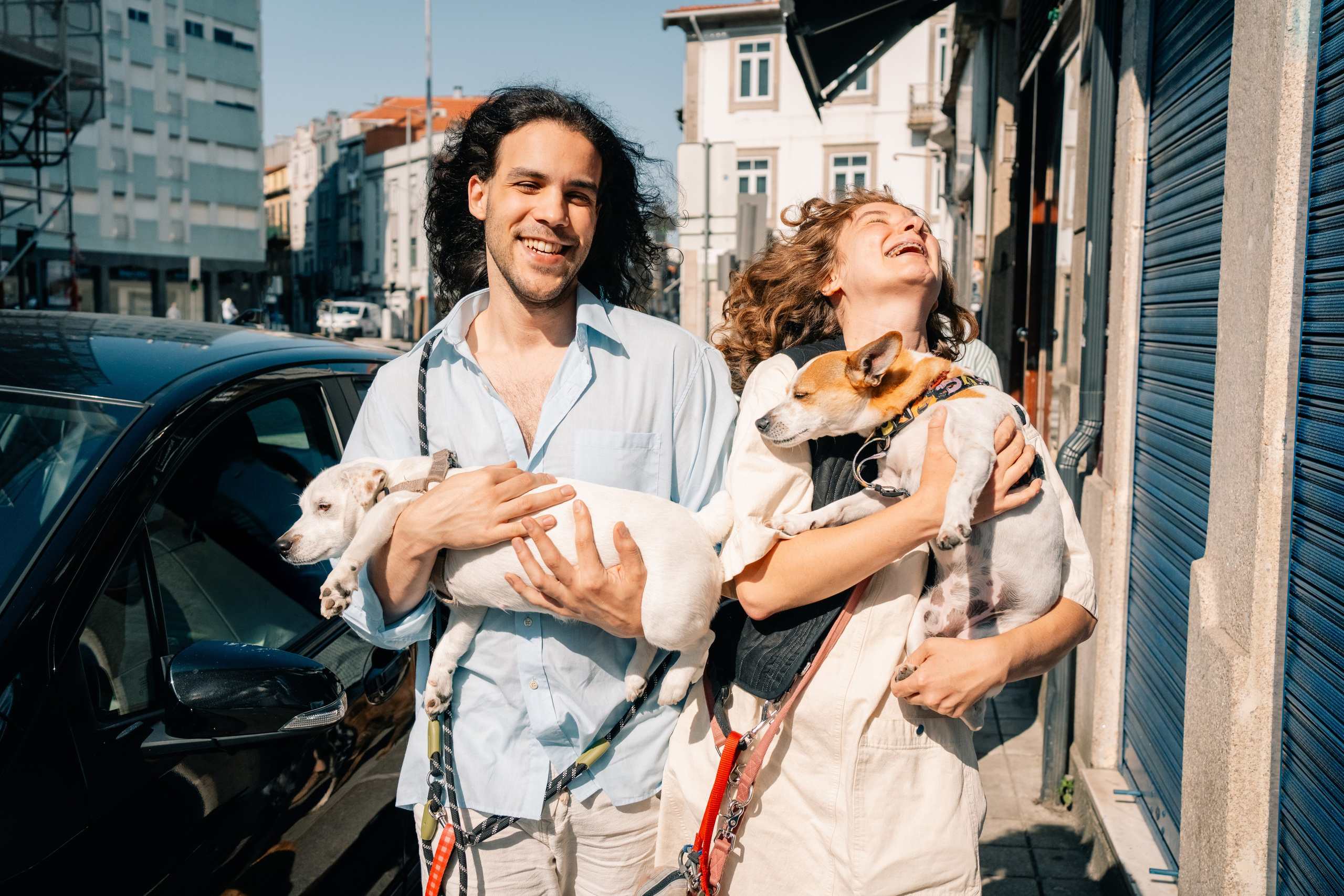Yana & Pedro & Doggos. Maria Sher. Professional photographer from Porto, Portugal