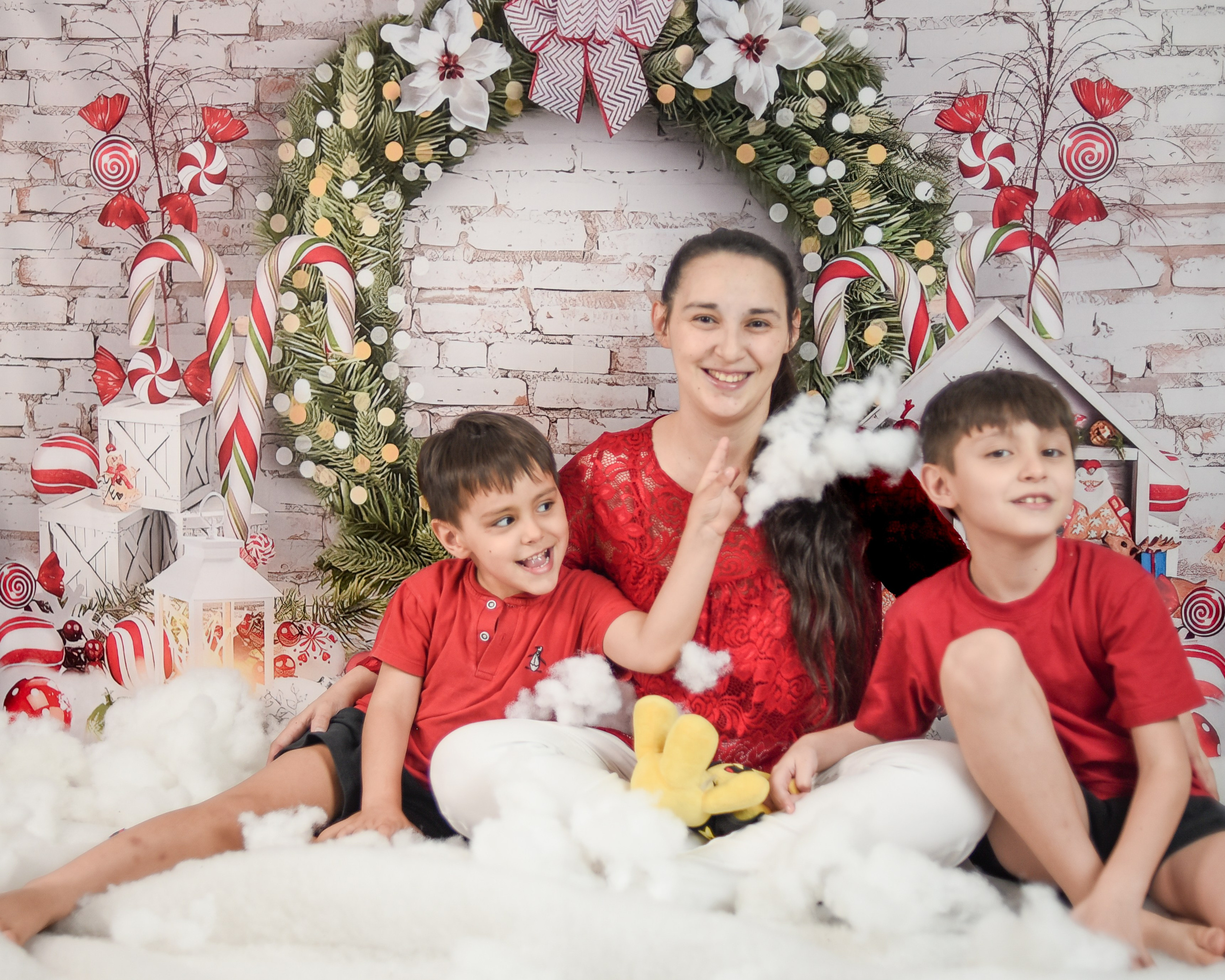Sesión Navideña de Alaia y Familia. Fotografo de casamiento en misiones y fotógrafo de familia  Posadas